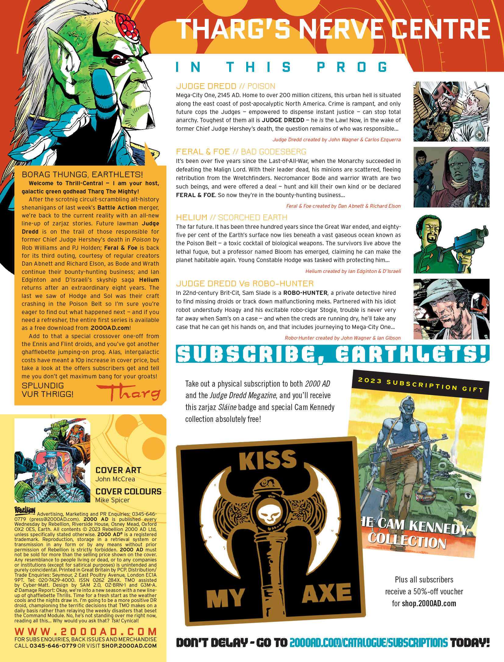 Read online 2000 AD comic -  Issue #2351 - 2