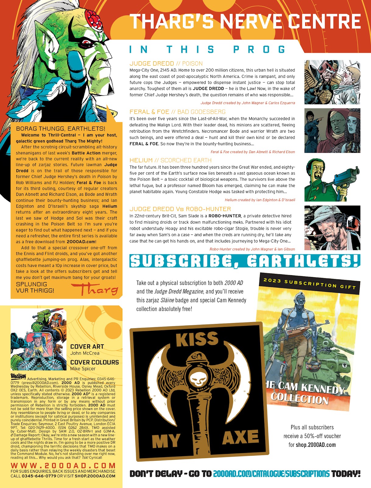 2000 AD issue 2351 - Page 2