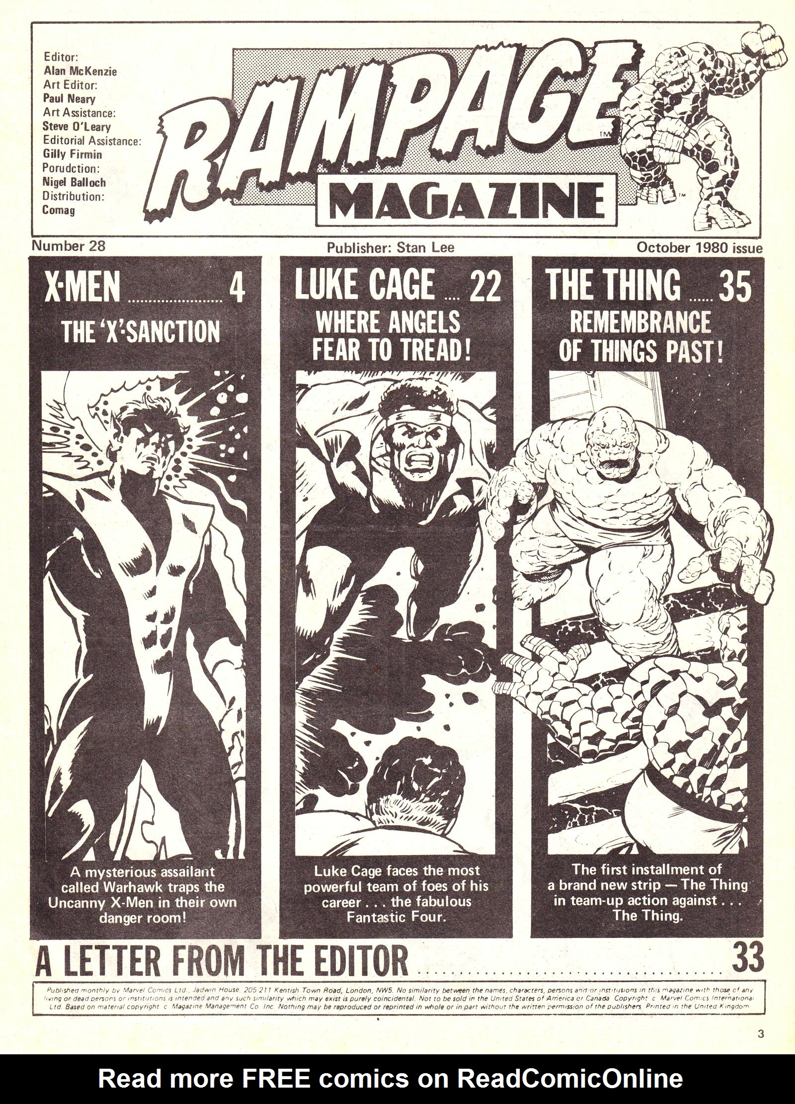 Read online Rampage Monthly comic -  Issue #28 - 3