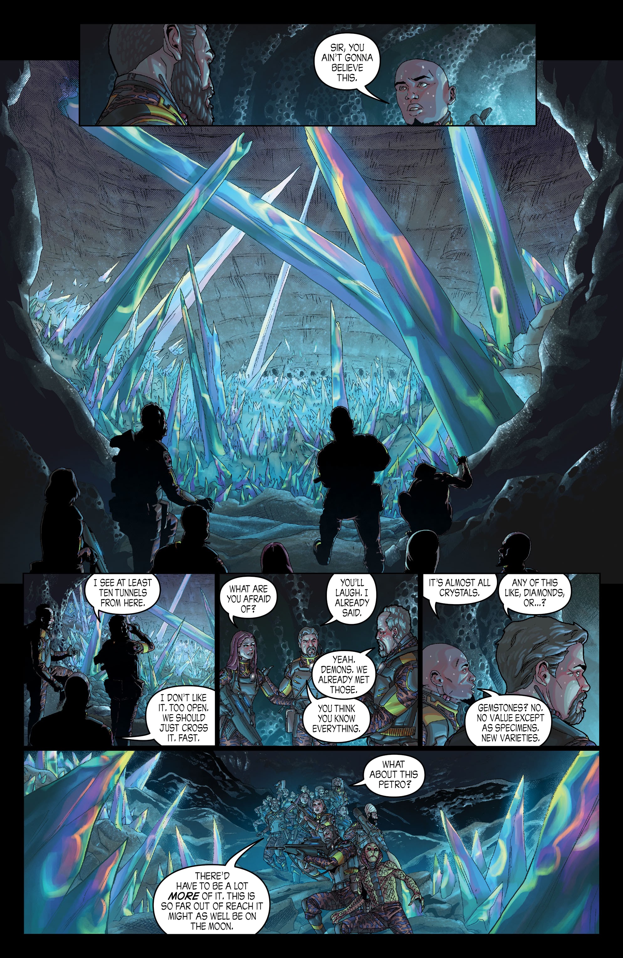 Read online John Carpenter's Tales of Science Fiction: HELL comic -  Issue #5 - 13