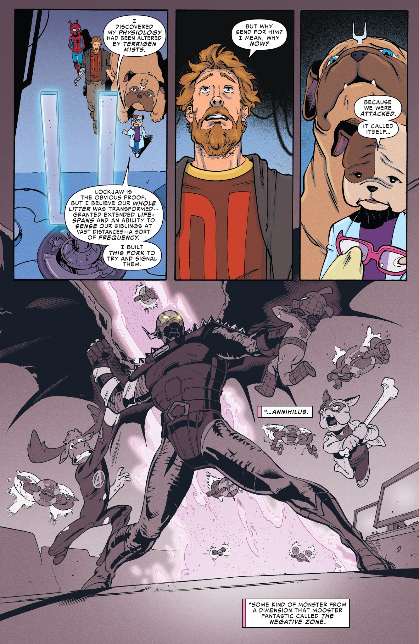 Read online Lockjaw comic -  Issue #3 - 14