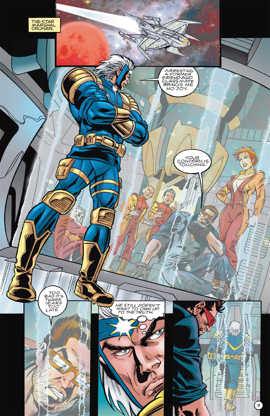 Read online Stan Lee's Mighty 7 comic -  Issue #1 - 11