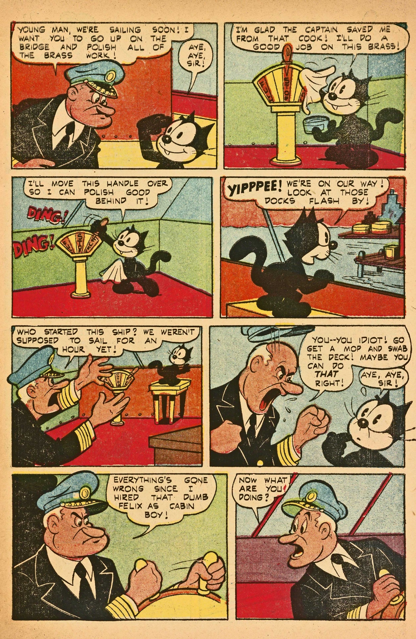 Read online Felix the Cat (1951) comic -  Issue #34 - 7