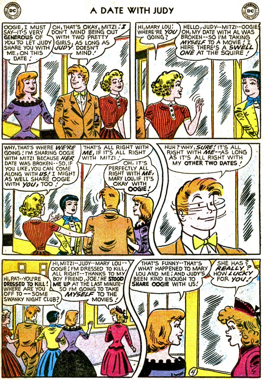 Read online A Date with Judy comic -  Issue #51 - 6