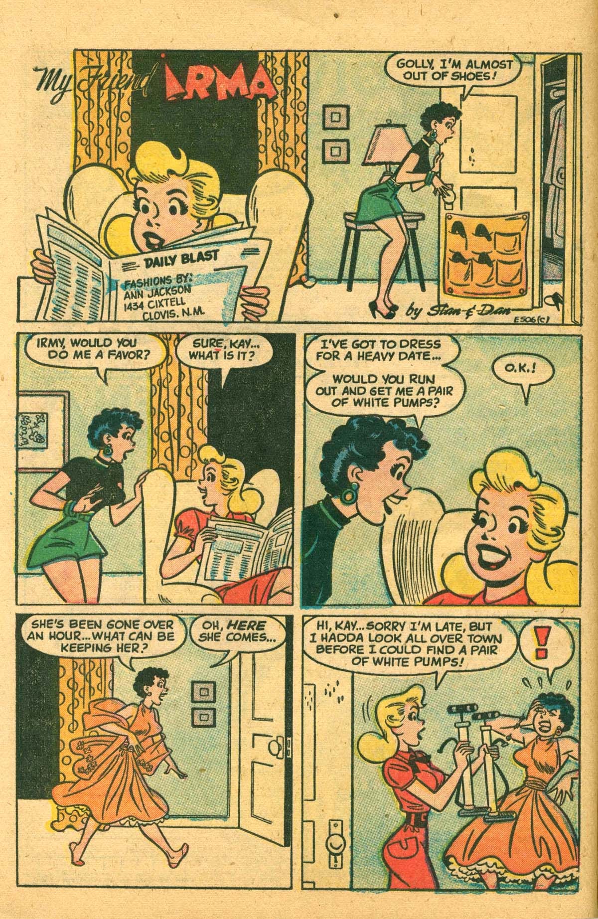 Read online My Friend Irma comic -  Issue #45 - 16