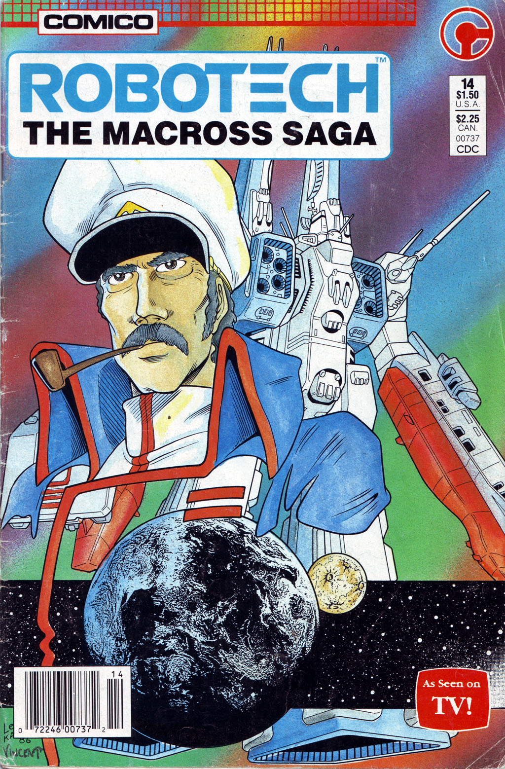 Read online Robotech The Macross Saga comic -  Issue #14 - 1