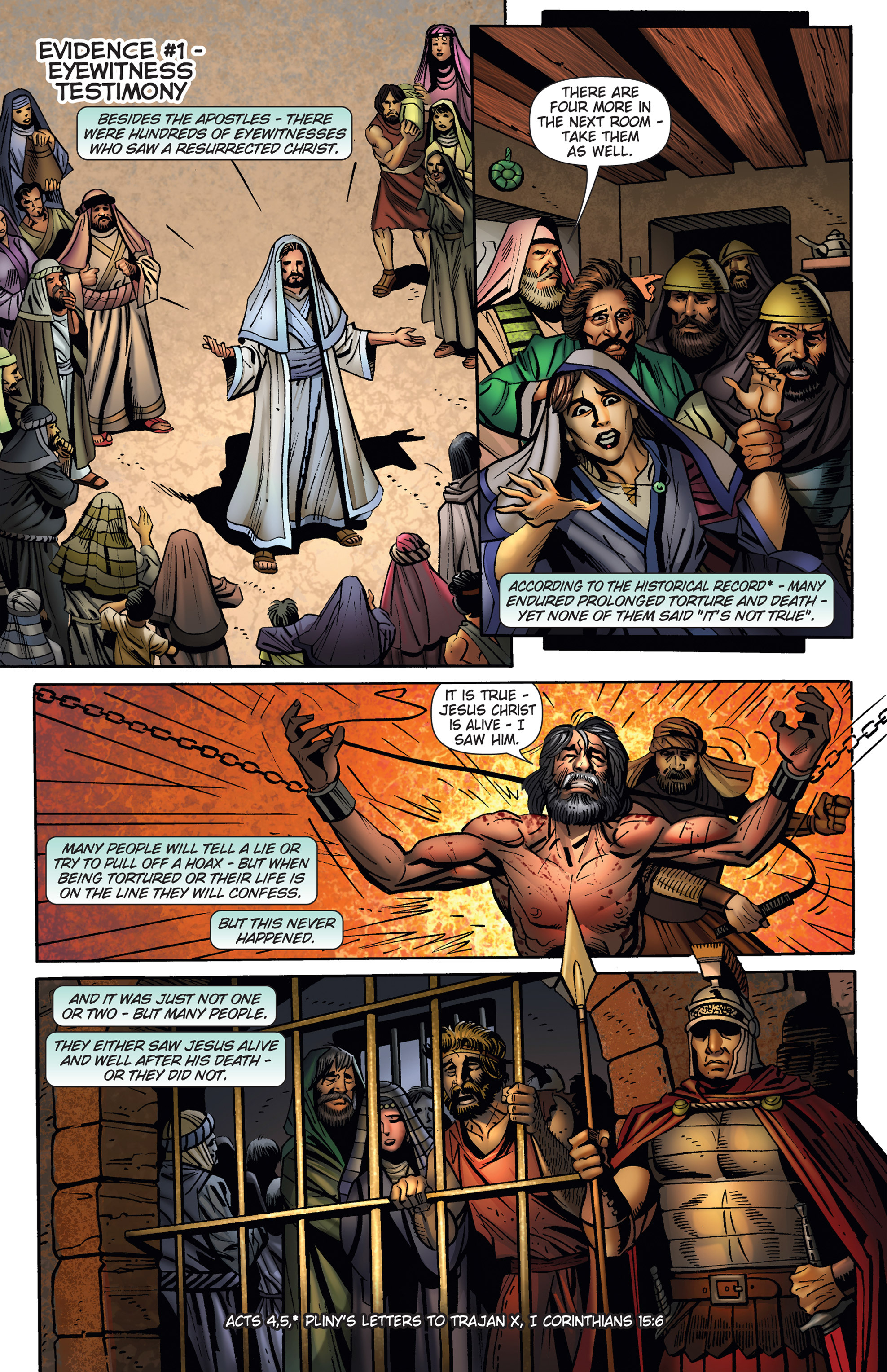 Read online 101 Questions About the Bible and Christianity comic -  Issue #3 - 7