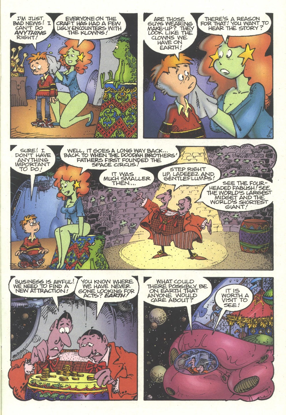 Read online Space Circus comic -  Issue #3 - 11