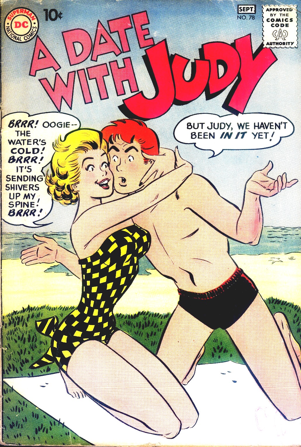 Read online A Date with Judy comic -  Issue #78 - 1