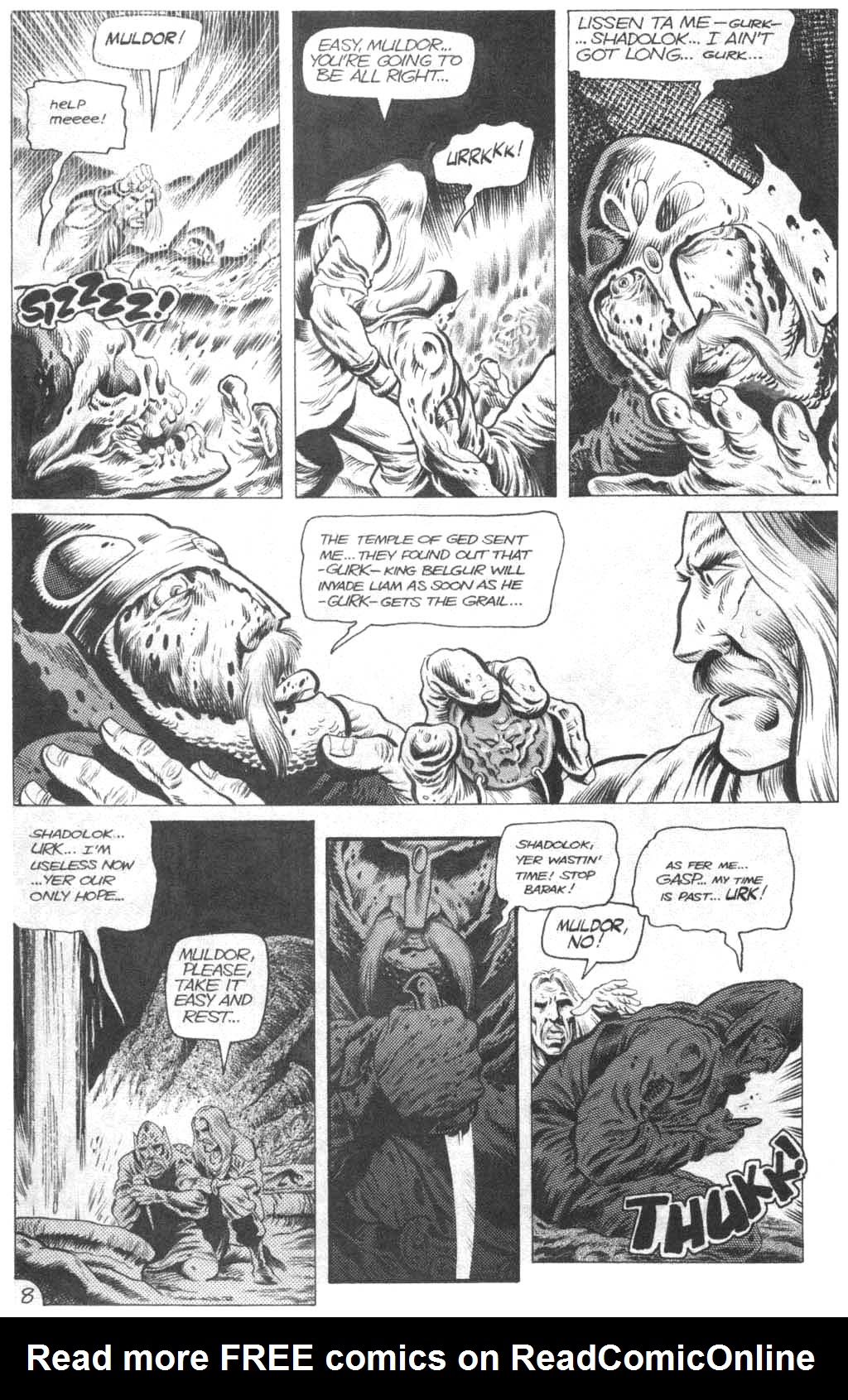Read online Adventurers (1988) comic -  Issue #5 - 9