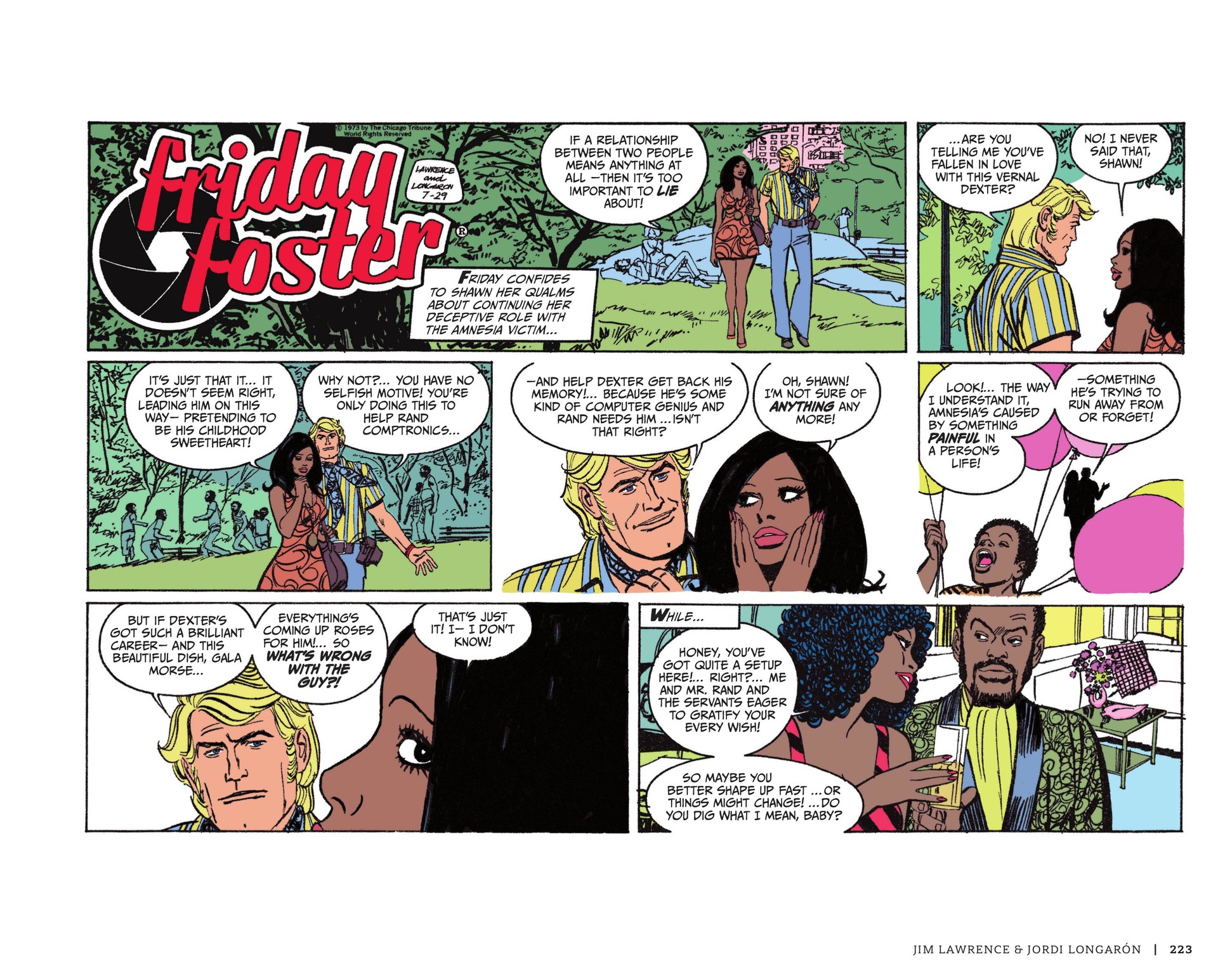 Read online Friday Foster: The Sunday Strips comic -  Issue # TPB (Part 3) - 24