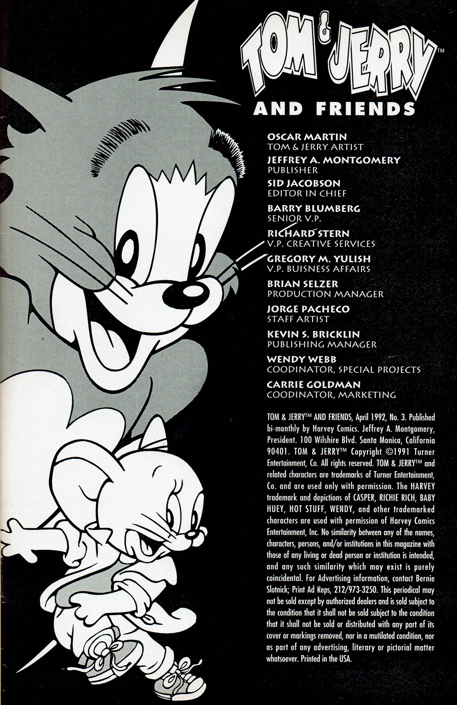 Read online Tom & Jerry and Friends comic -  Issue #3 - 34