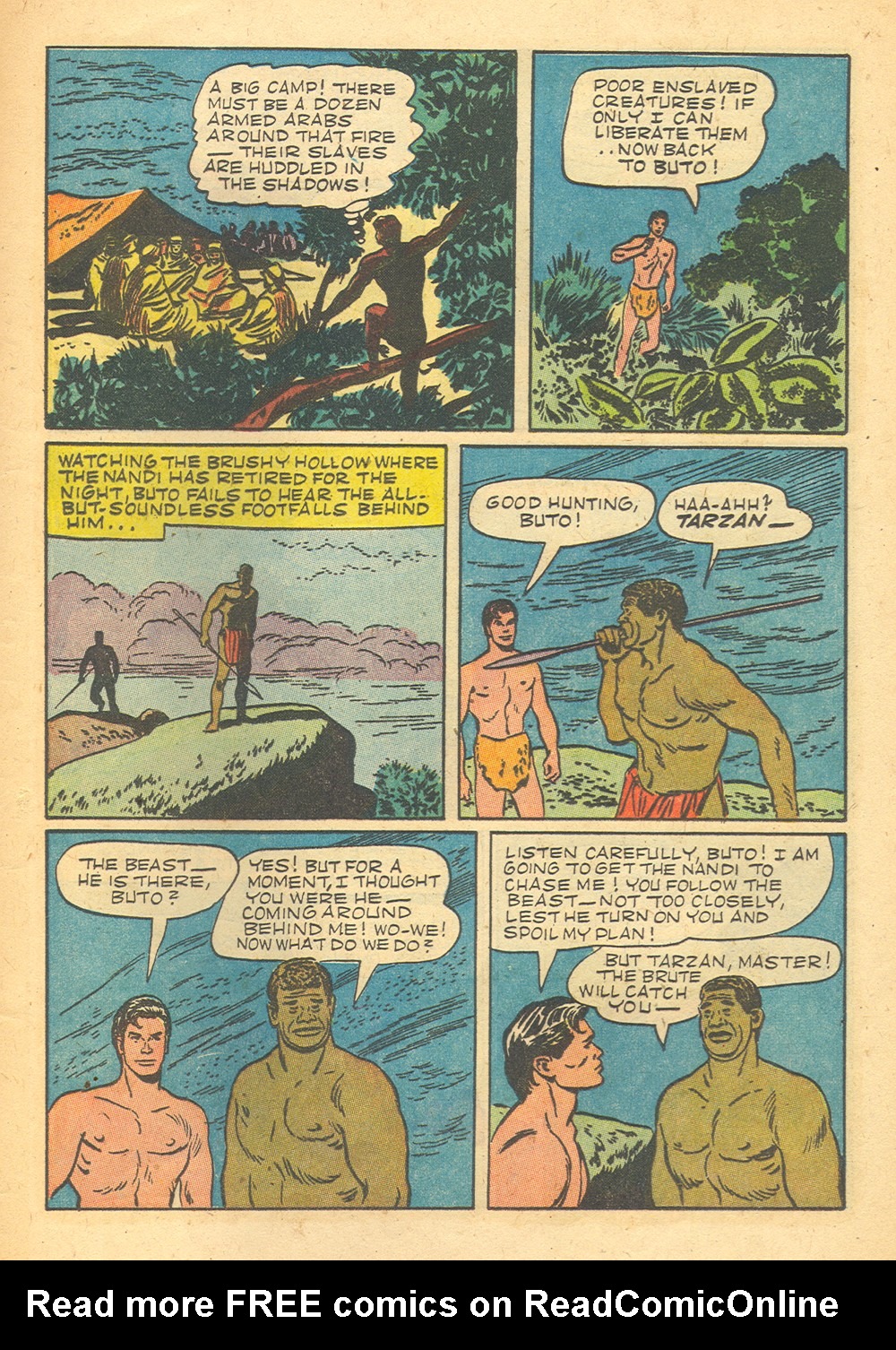 Read online Tarzan (1948) comic -  Issue #32 - 13