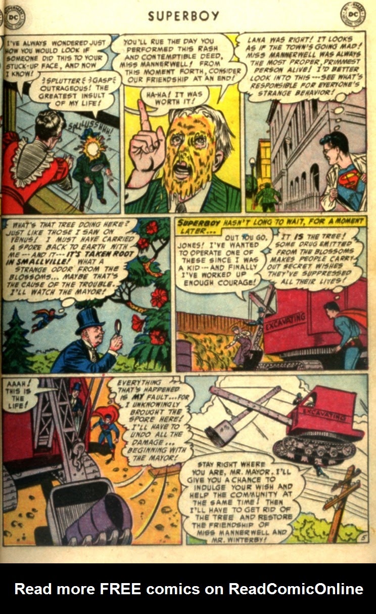 Read online Superboy (1949) comic -  Issue #29 - 18