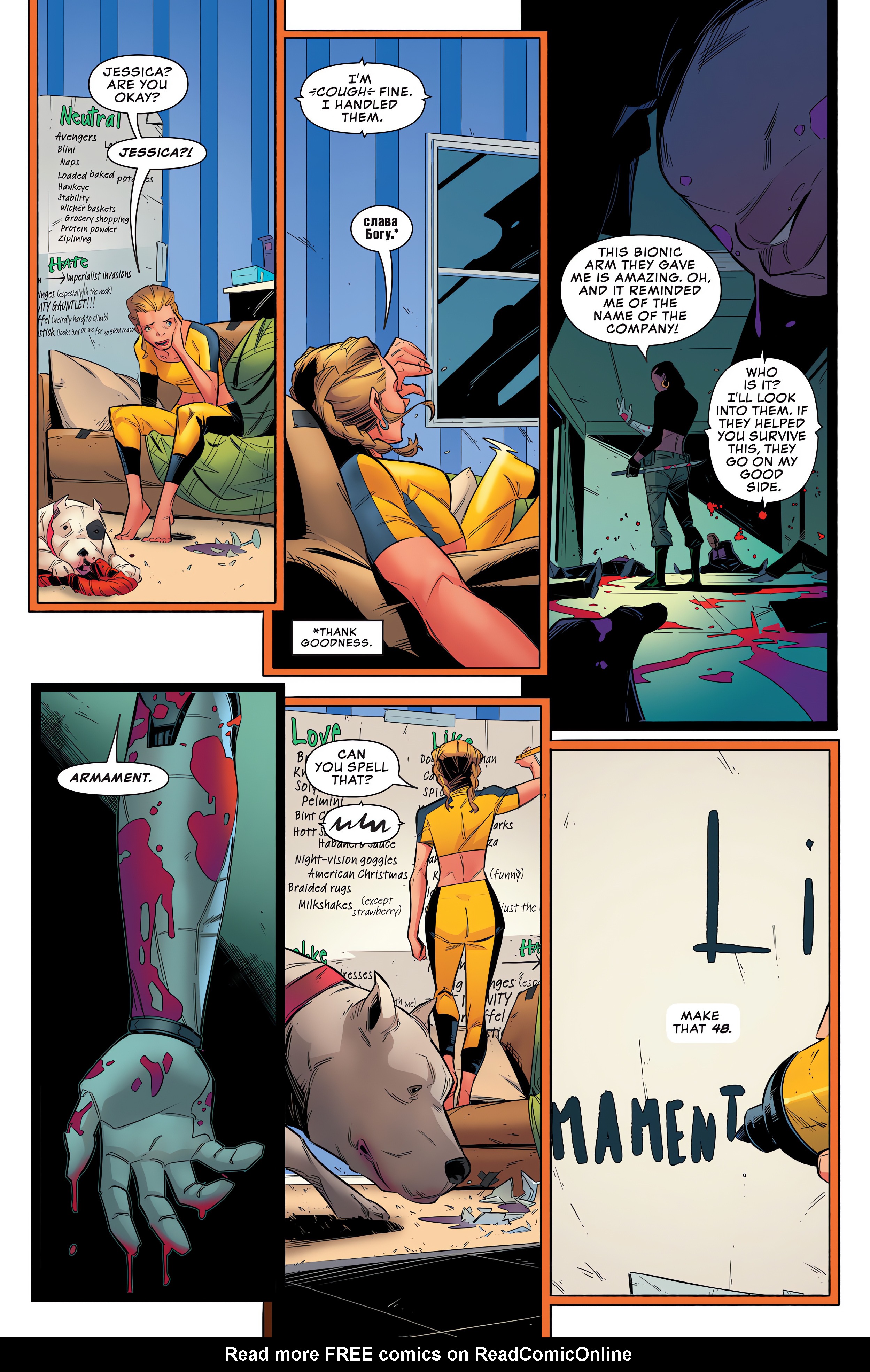 Read online White Widow (2023) comic -  Issue #1 - 13