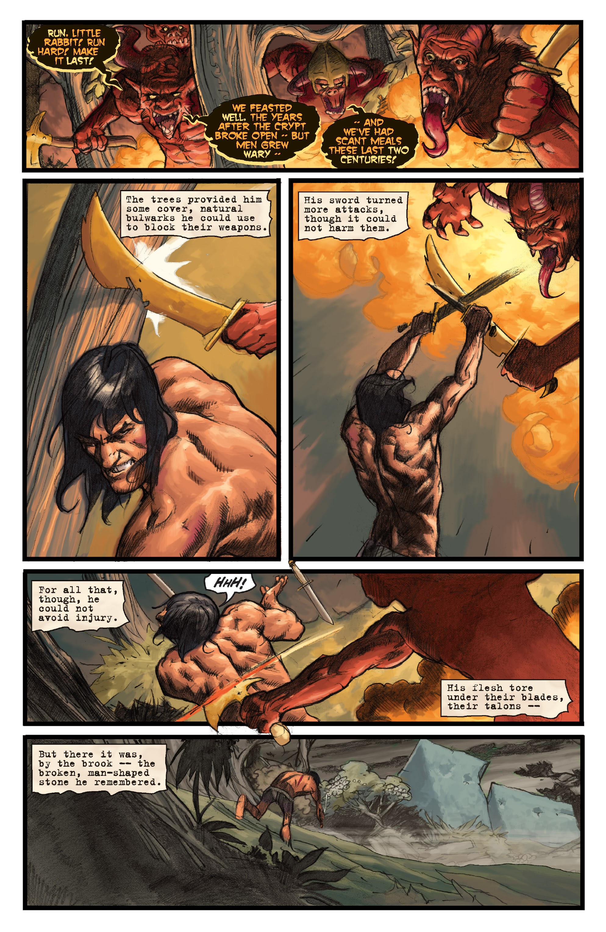 Read online Conan Chronicles Epic Collection comic -  Issue # TPB Out of the Darksome Hills (Part 4) - 79