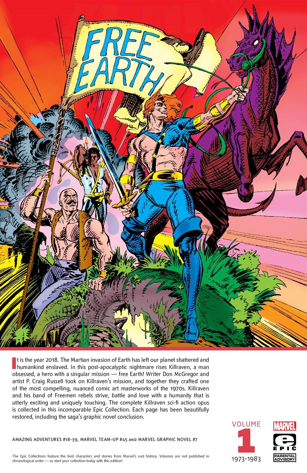 Read online Killraven Epic Collection: Warrior of the Worlds comic -  Issue # TPB (Part 5) - 104
