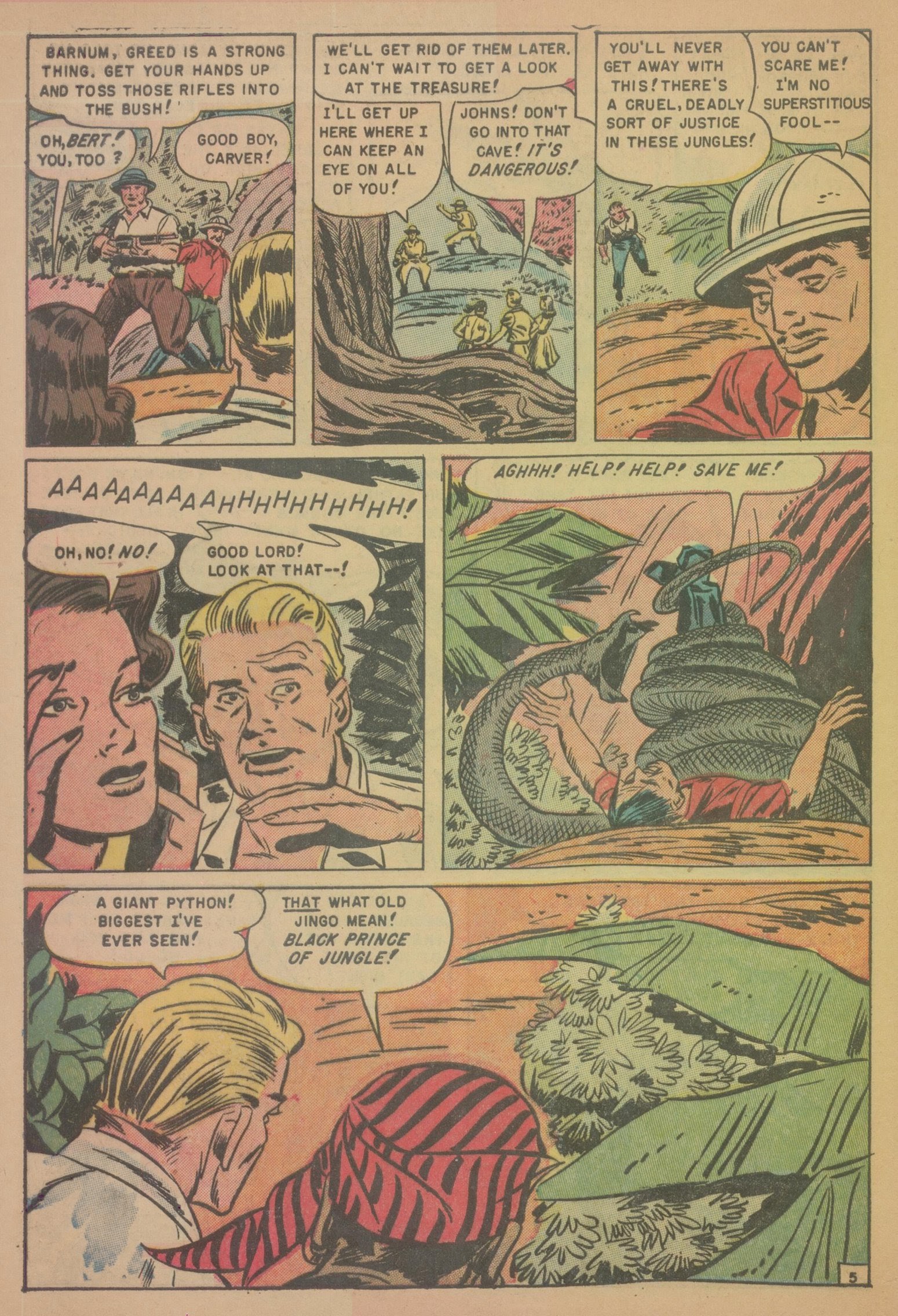 Read online Taanda White Princess of the Jungle comic -  Issue #4 - 32