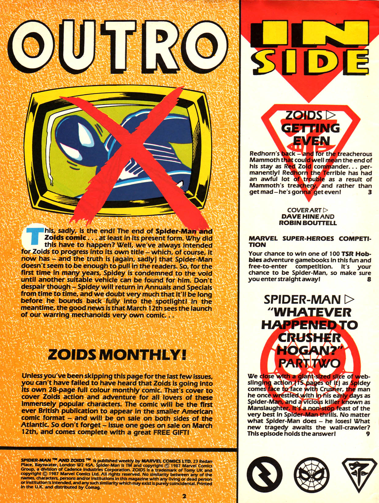 Read online Spider-Man and Zoids comic -  Issue #51 - 2