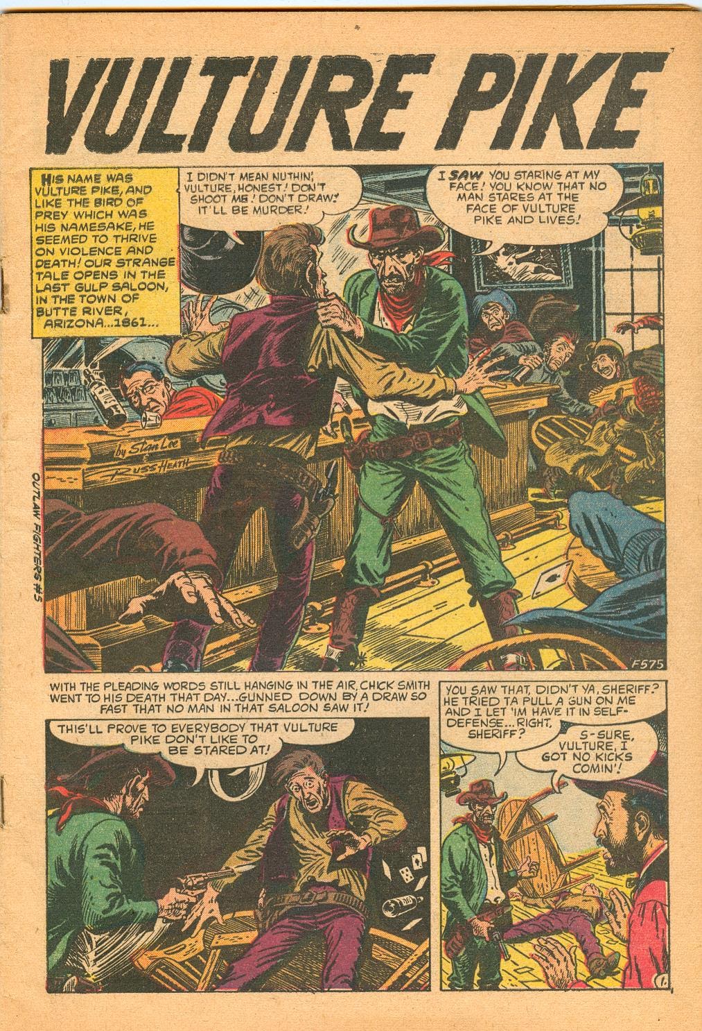 Read online Outlaw Fighters comic -  Issue #5 - 3