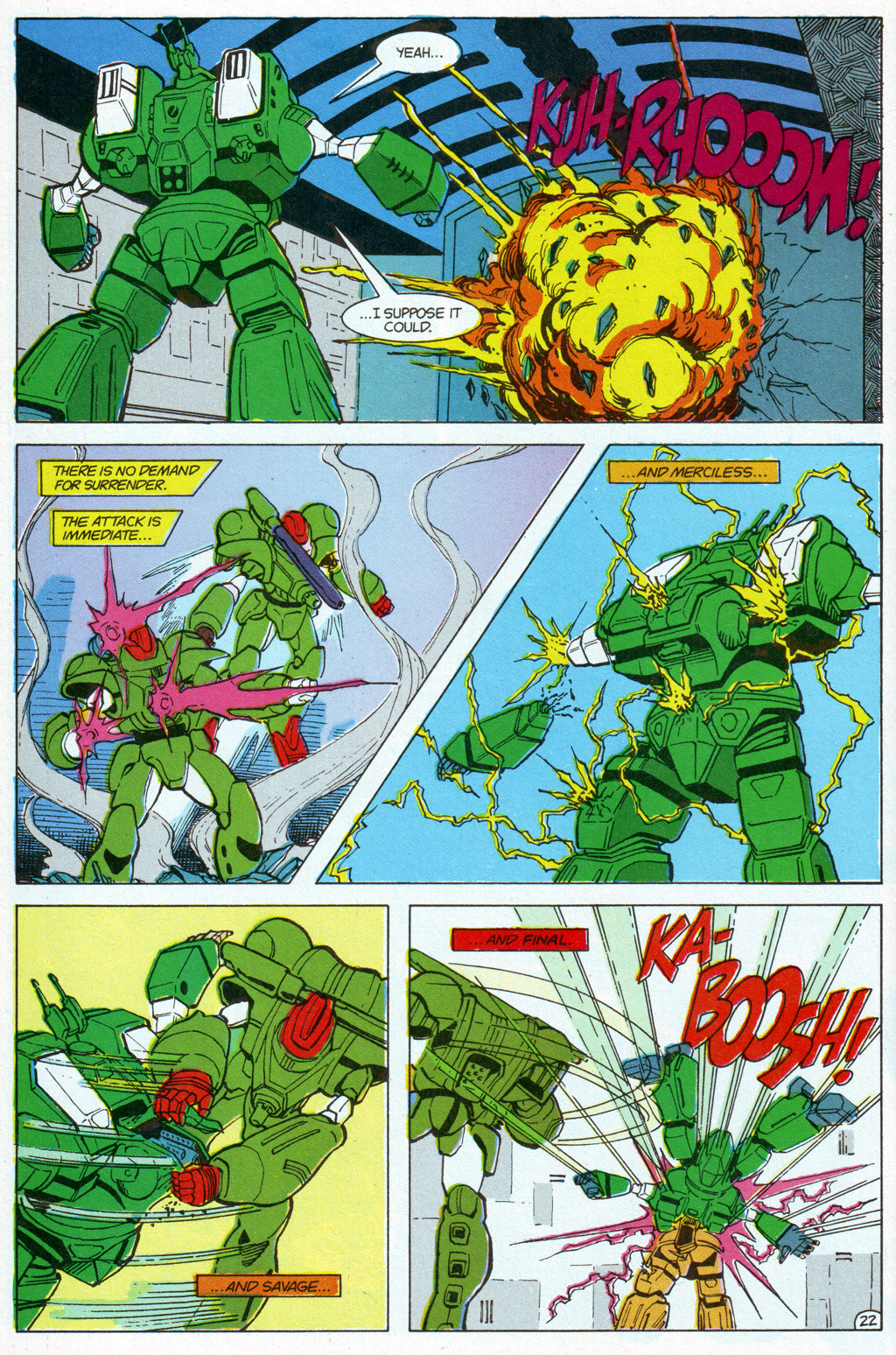 Read online Robotech The Macross Saga comic -  Issue #31 - 24