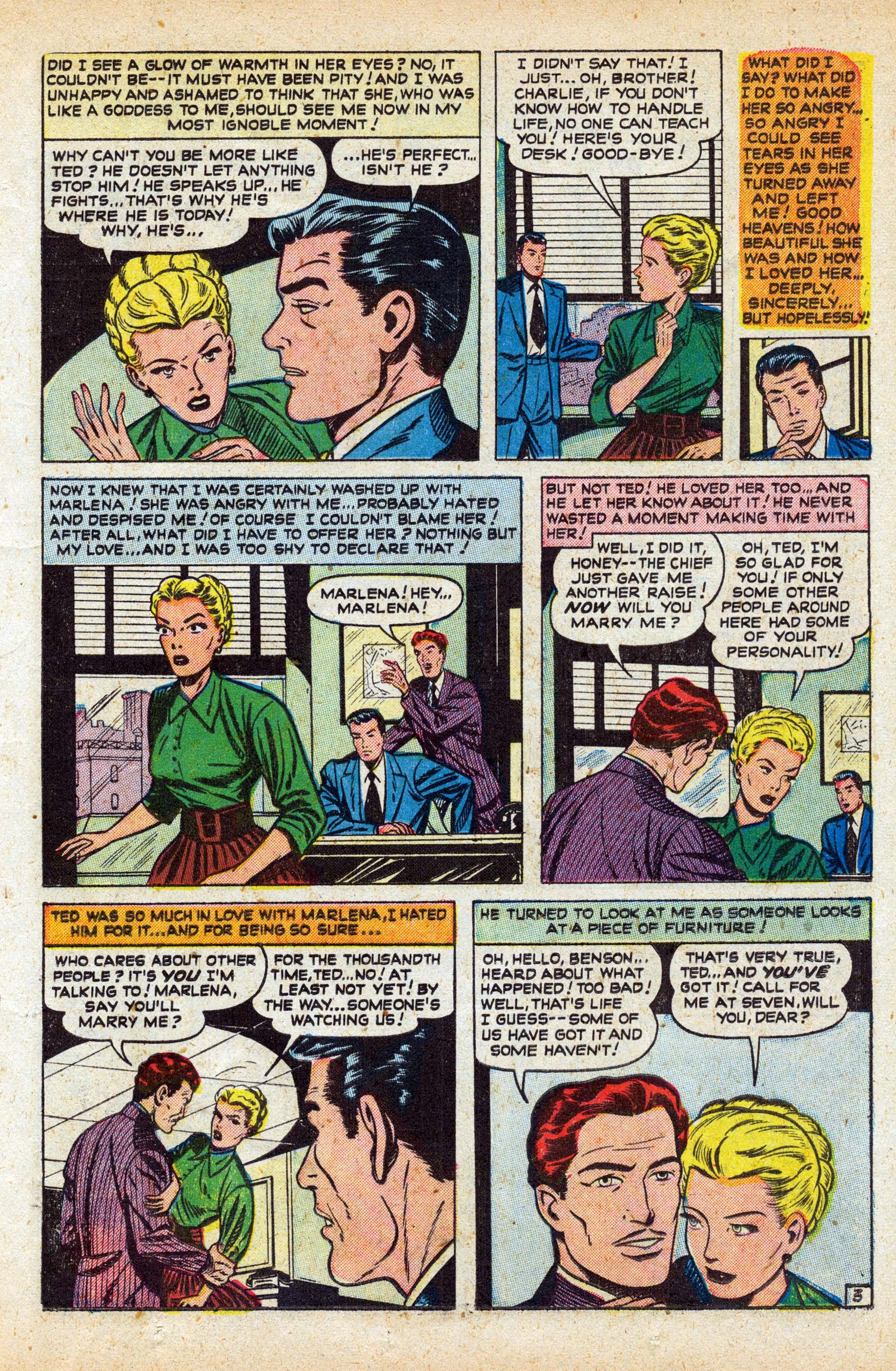 Read online Love Romances comic -  Issue #12 - 17