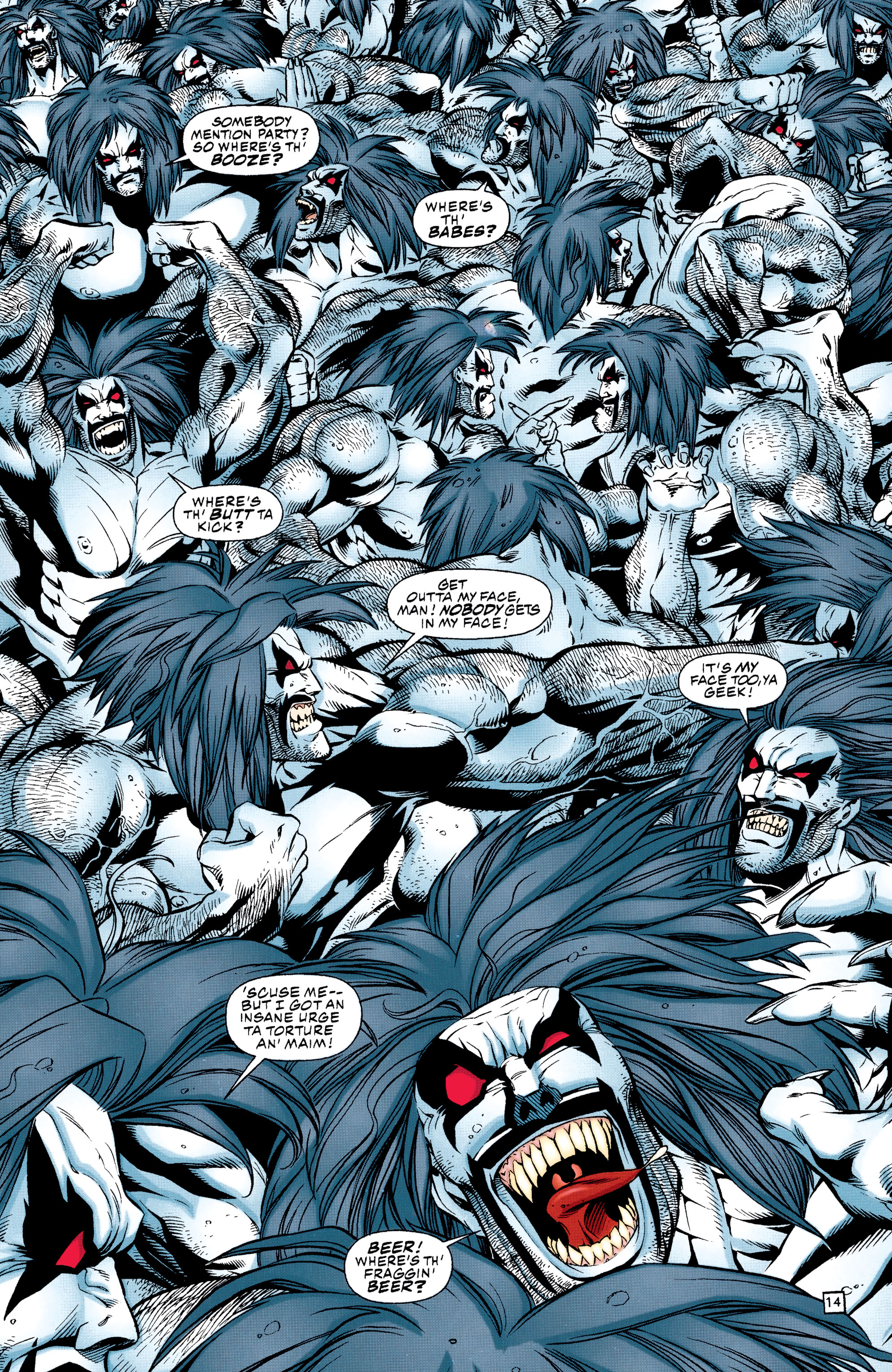 Read online Lobo (1993) comic -  Issue #9 - 15