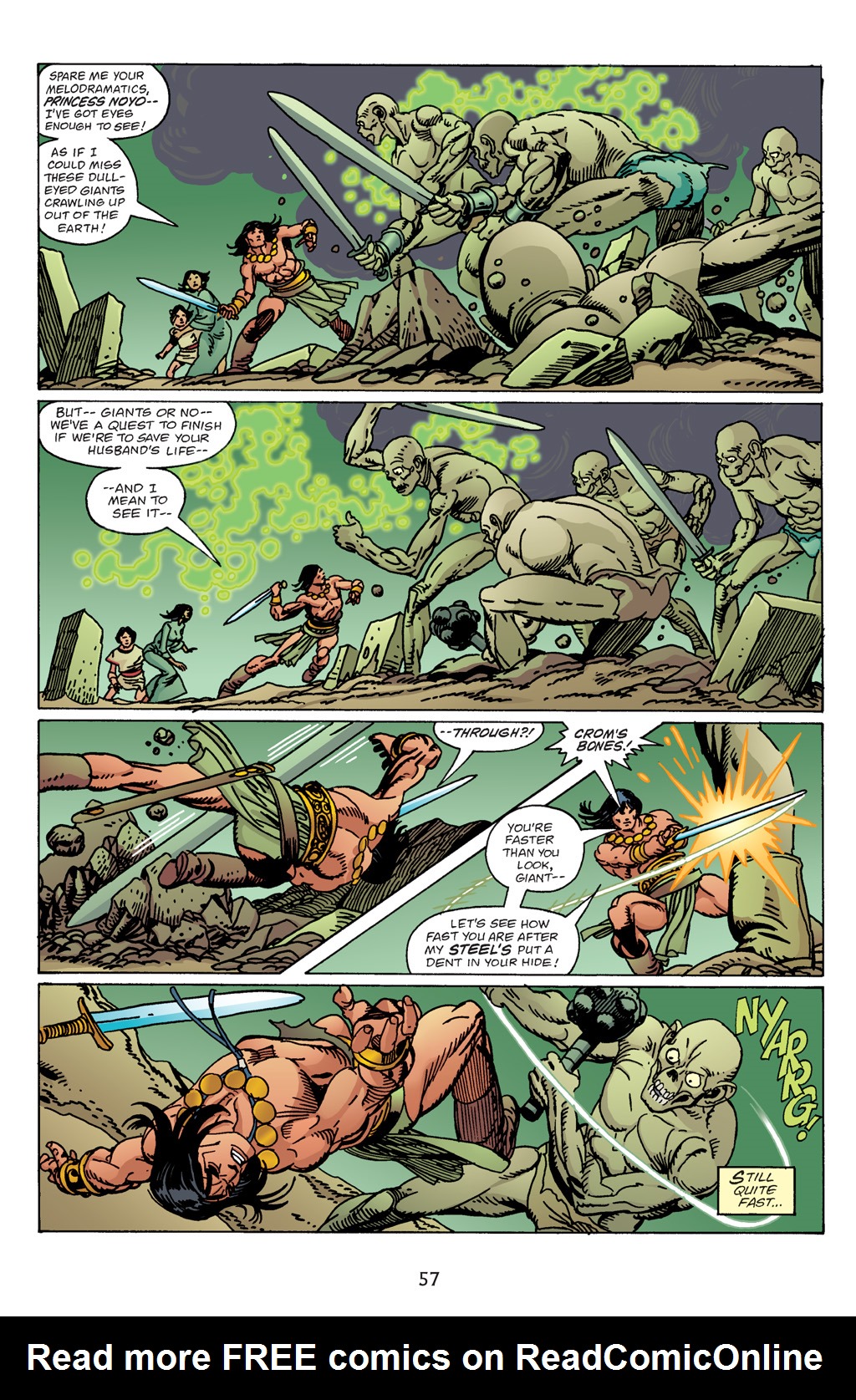 Read online The Chronicles of Conan comic -  Issue # TPB 17 (Part 1) - 57