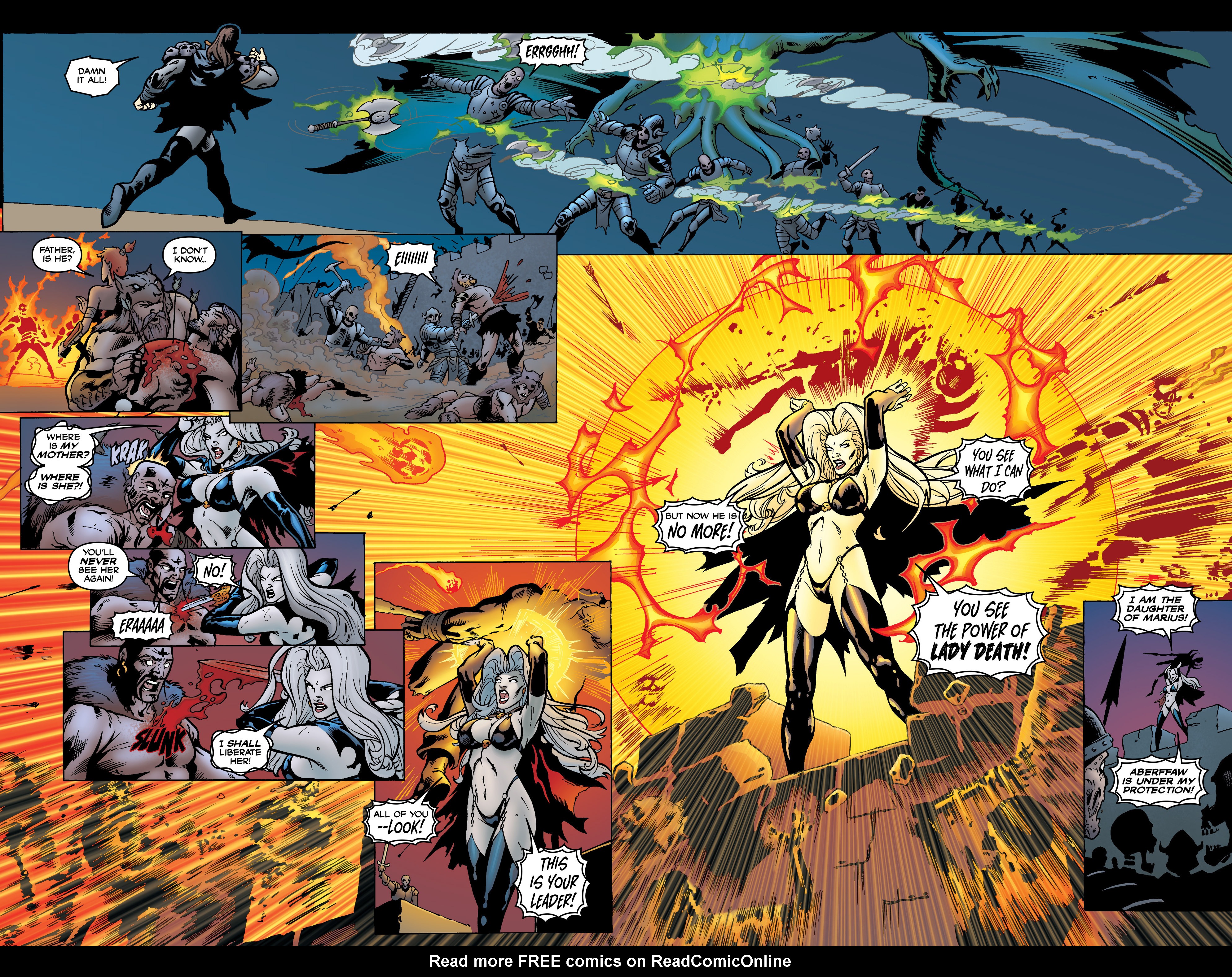 Read online Lady Death Origins comic -  Issue #4 - 17