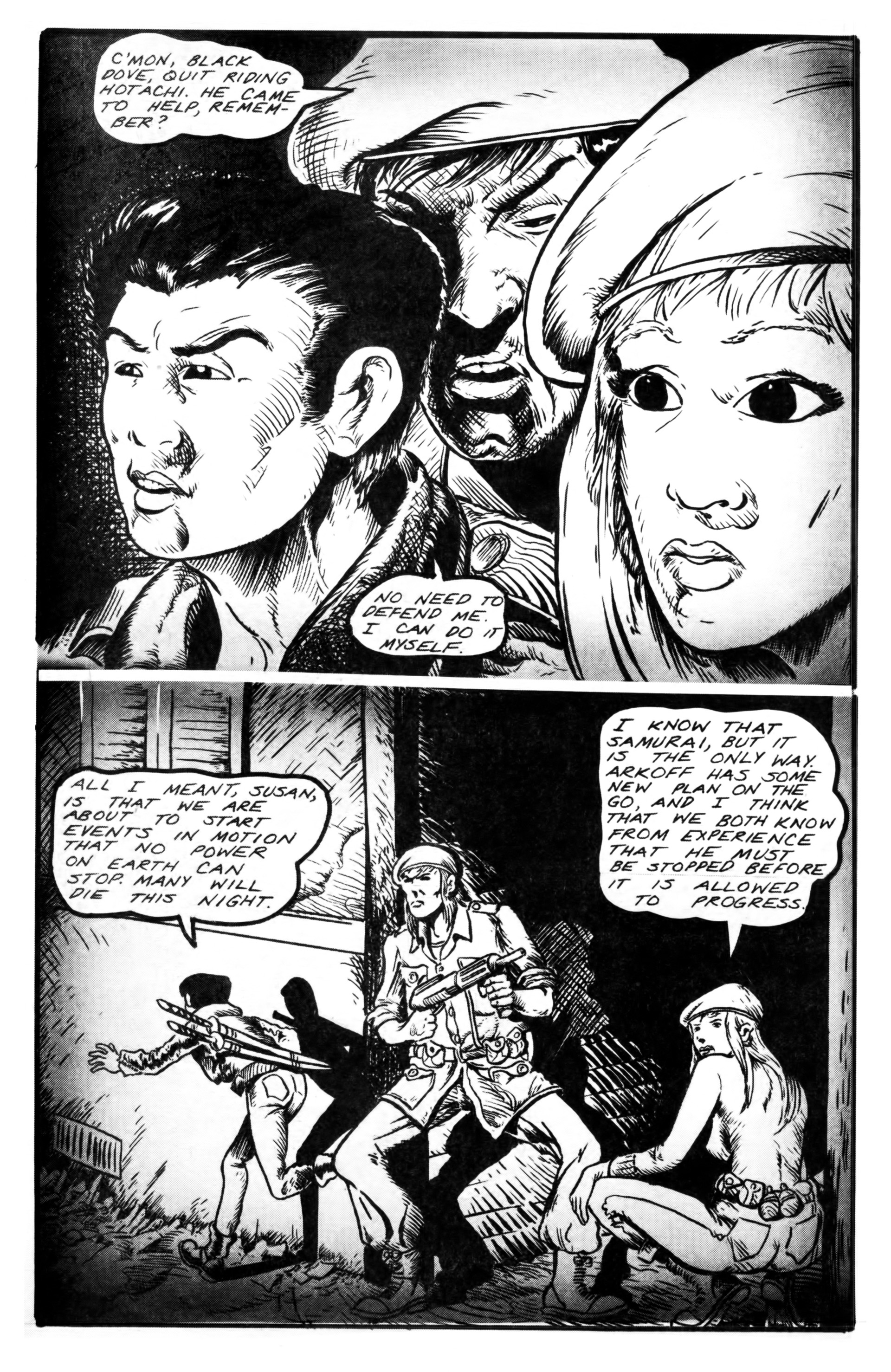 Read online Samurai (1988) comic -  Issue #4 - 4