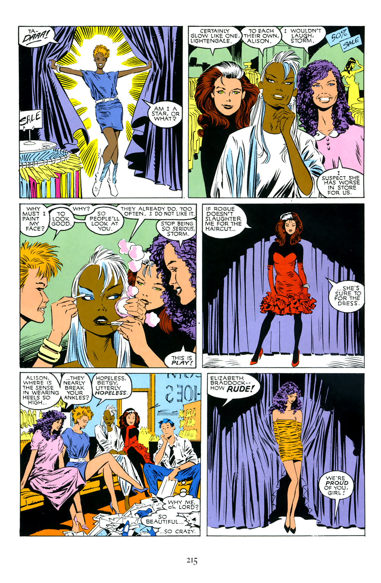 Read online Women of Marvel (2006) comic -  Issue # TPB 1 - 216