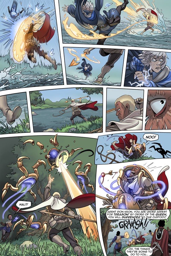 Read online Unsounded comic -  Issue #16 - 112