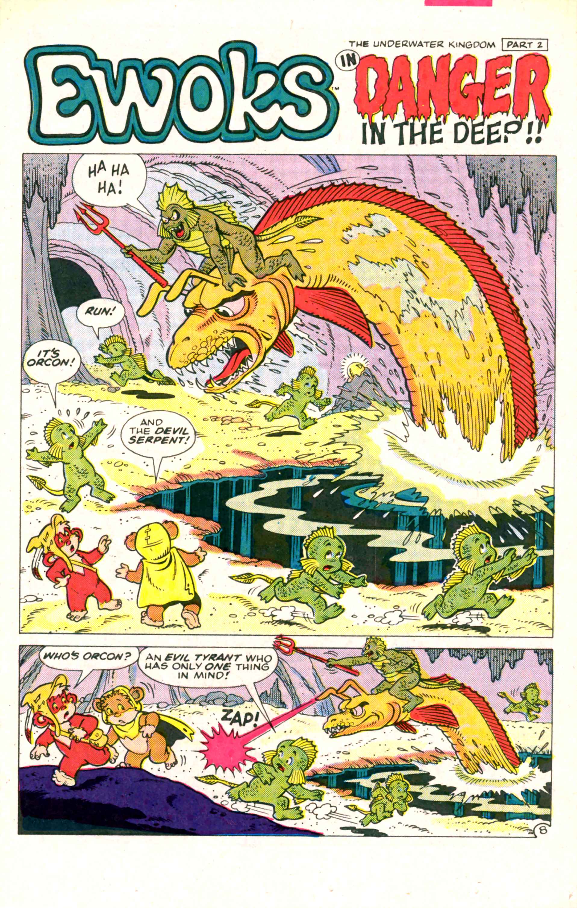 Read online Ewoks (1987) comic -  Issue #9 - 9