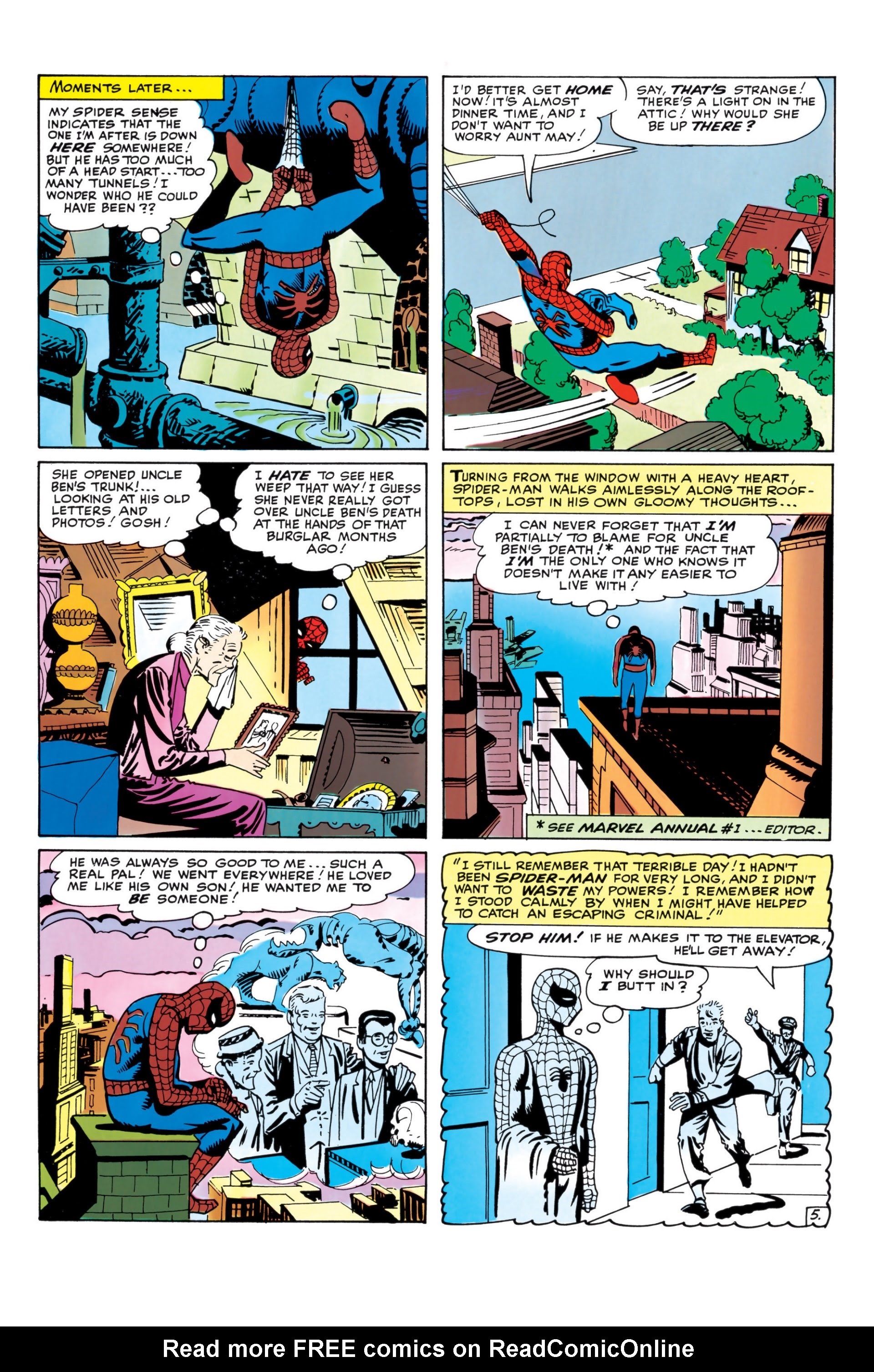 Read online The Amazing Spider-Man (1963) comic -  Issue # _Annual 1 - 6