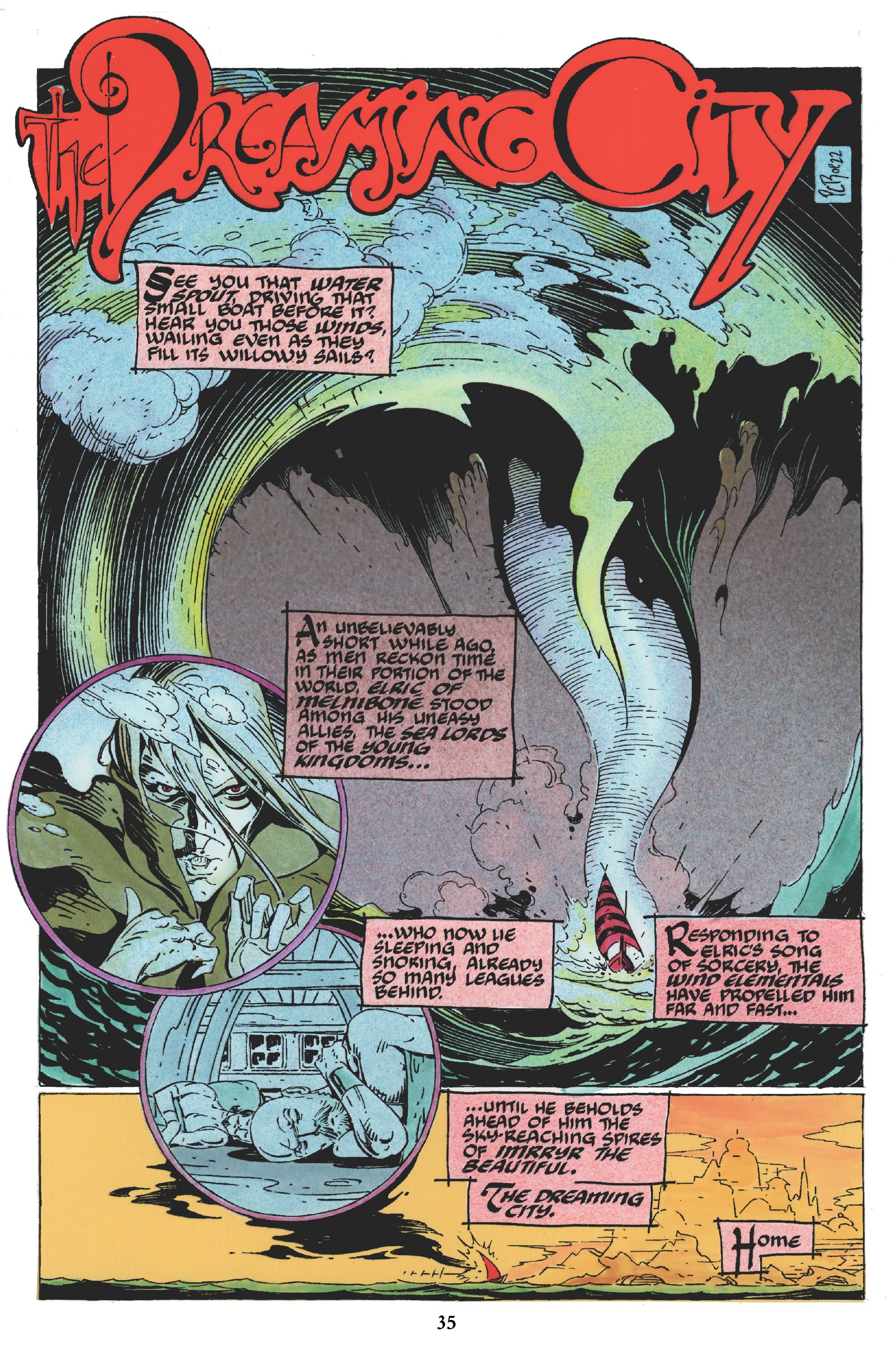 Read online The Michael Moorcock Library comic -  Issue # TPB 4 - 36