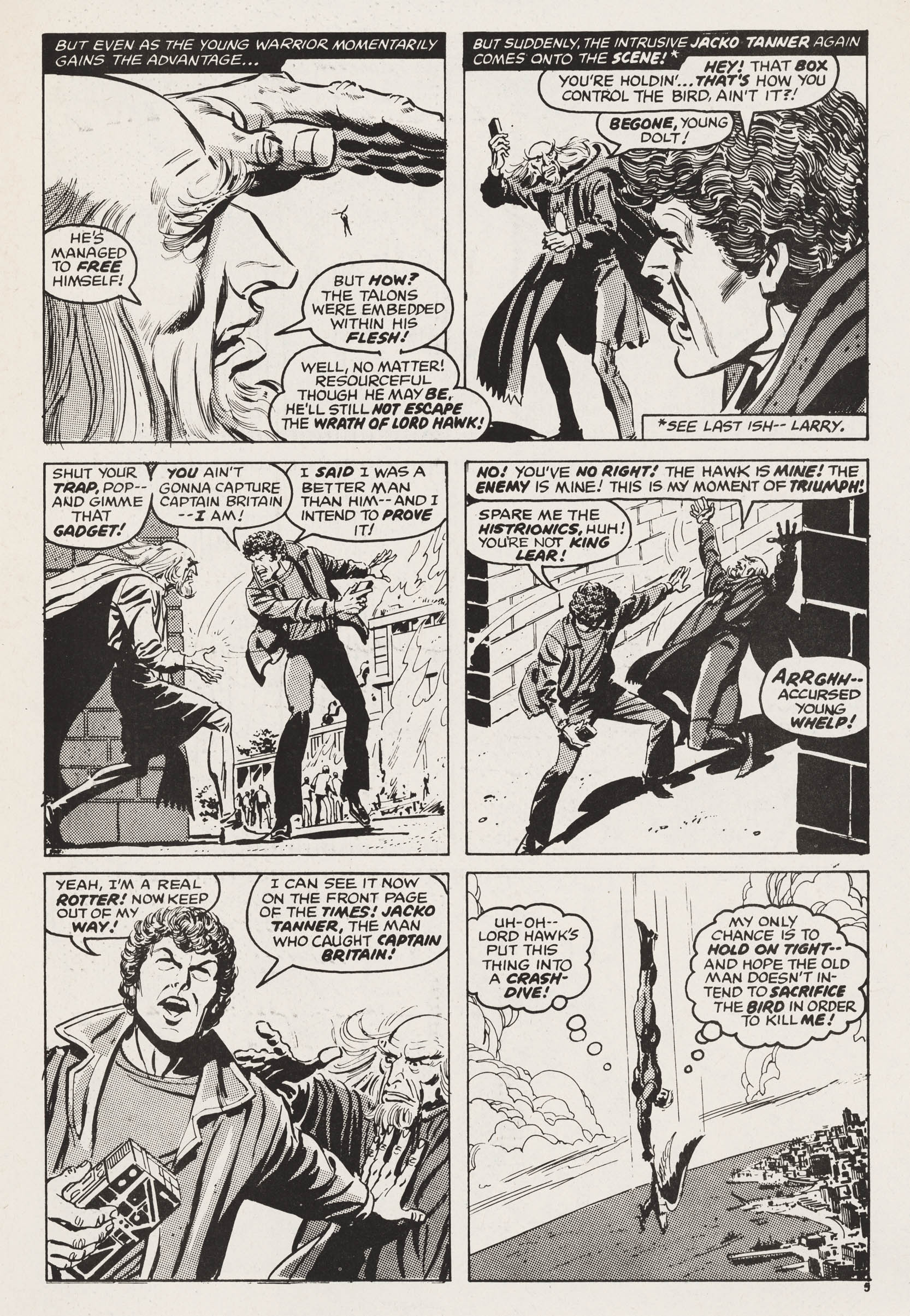 Read online Captain Britain (1976) comic -  Issue #32 - 5