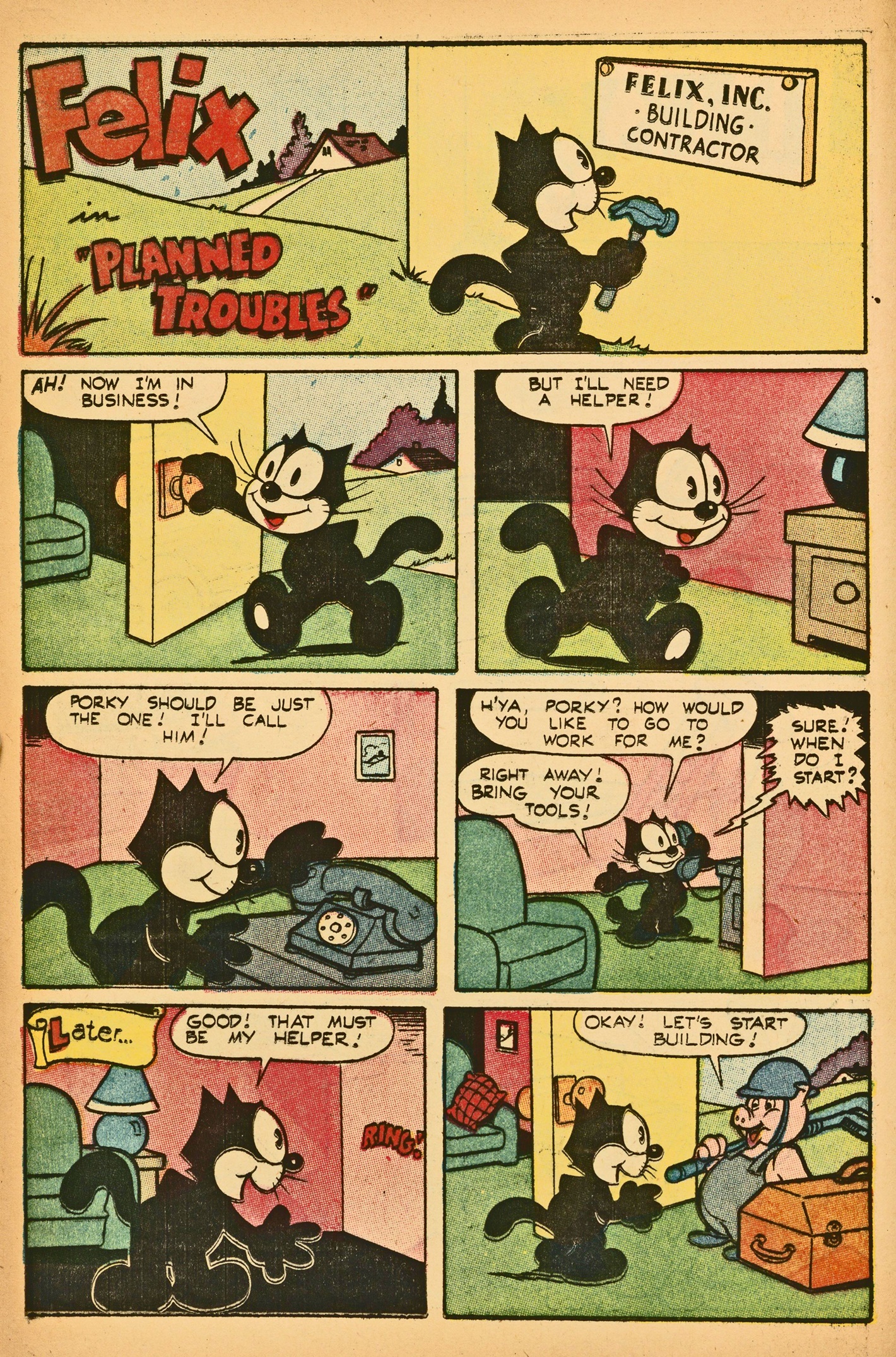 Read online Felix the Cat (1951) comic -  Issue #46 - 14