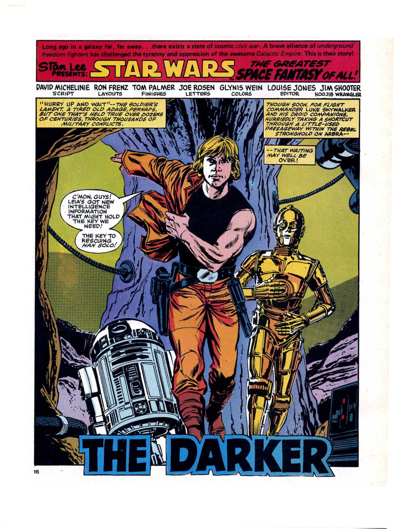 Read online Return of the Jedi comic -  Issue #136 - 16