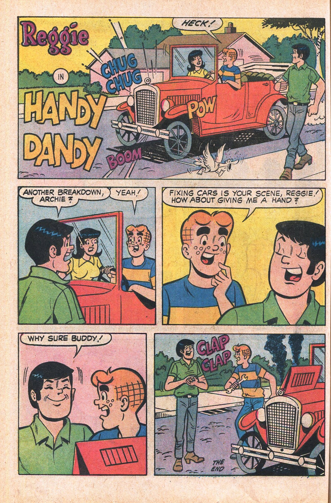 Read online Reggie's Wise Guy Jokes comic -  Issue #7 - 46