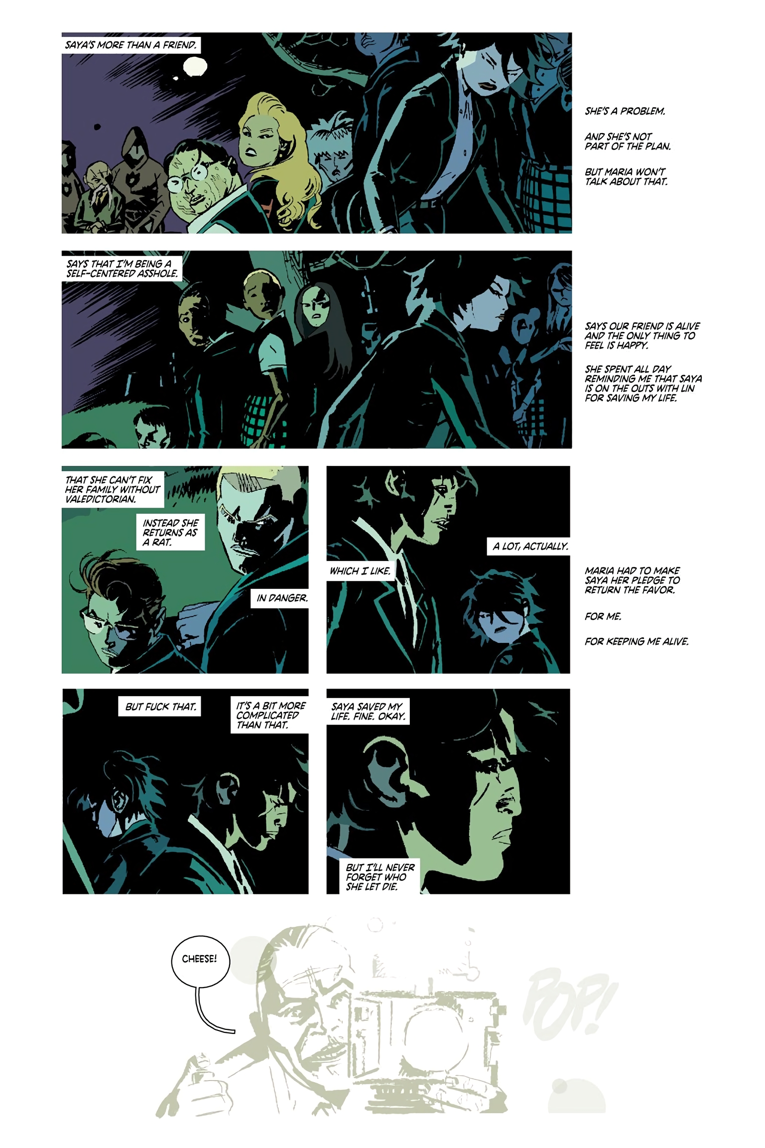 Read online Deadly Class comic -  Issue # _Deluxe Edition Teen Age Riot (Part 3) - 51