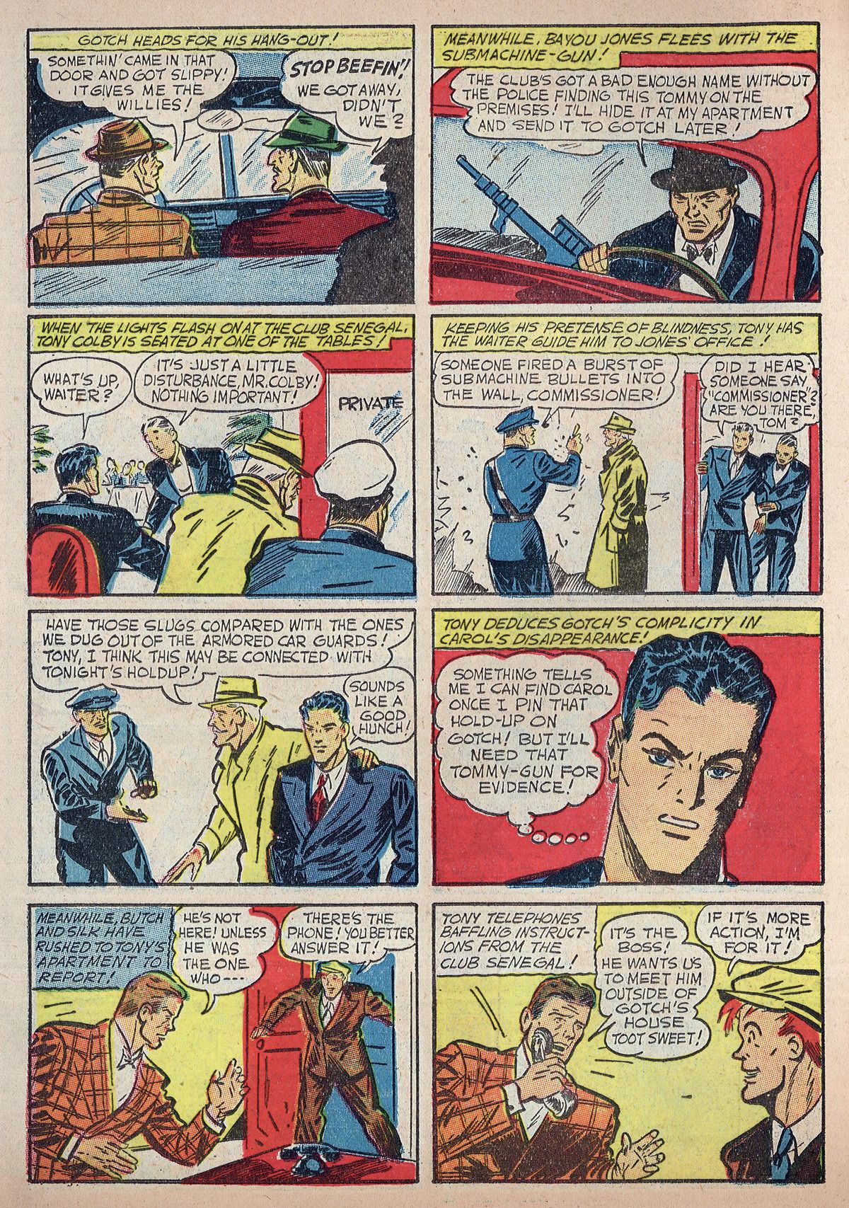 Read online Exciting Comics comic -  Issue #3 - 24