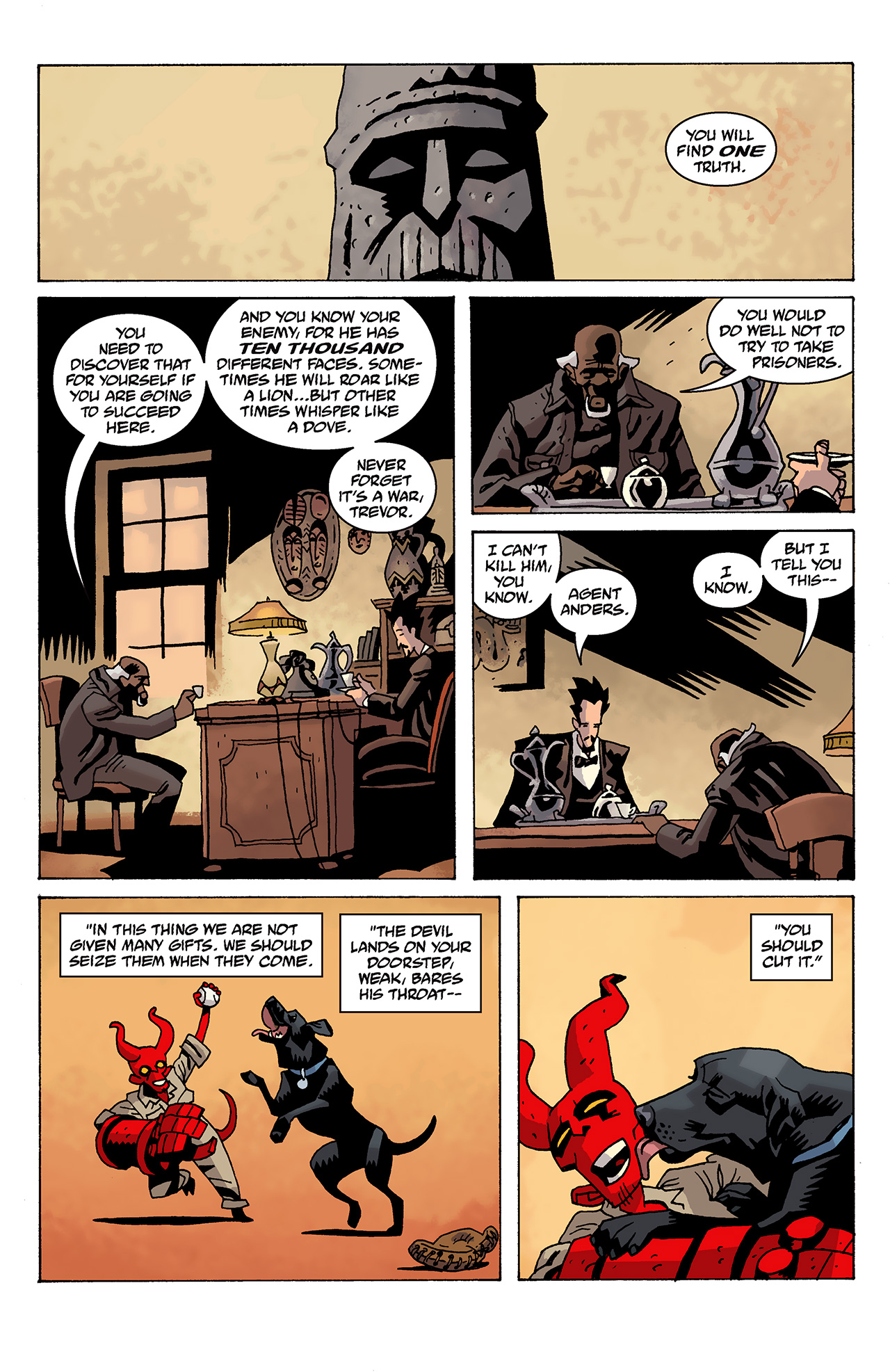 Read online B.P.R.D.: 1947 comic -  Issue #5 - 24