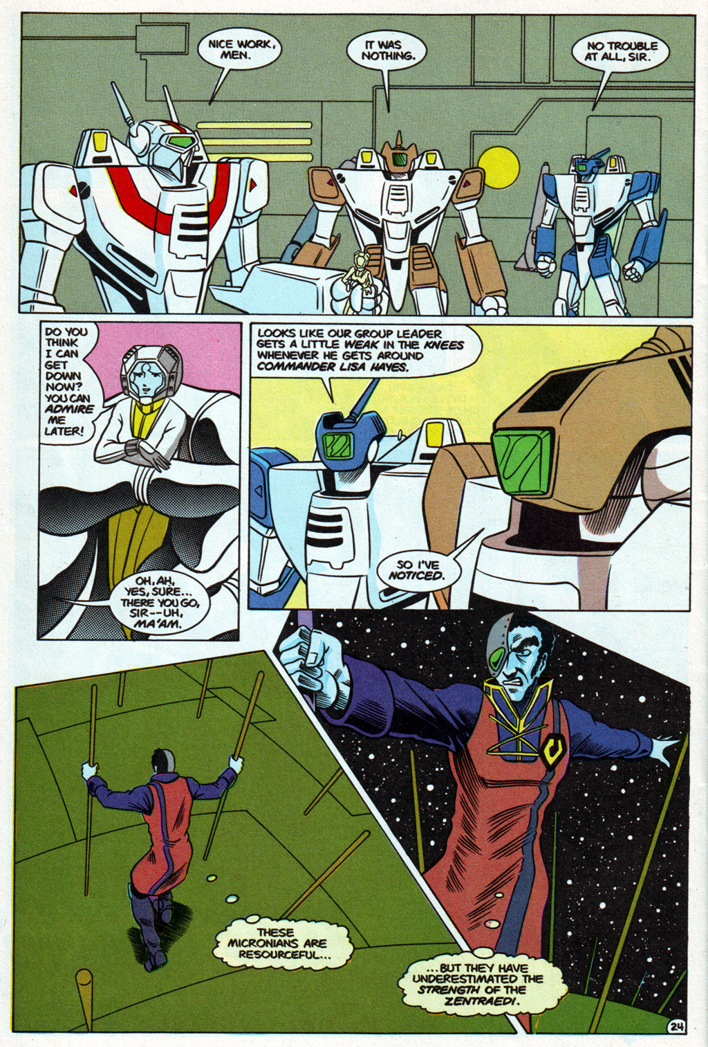 Read online Robotech The Macross Saga comic -  Issue #10 - 26