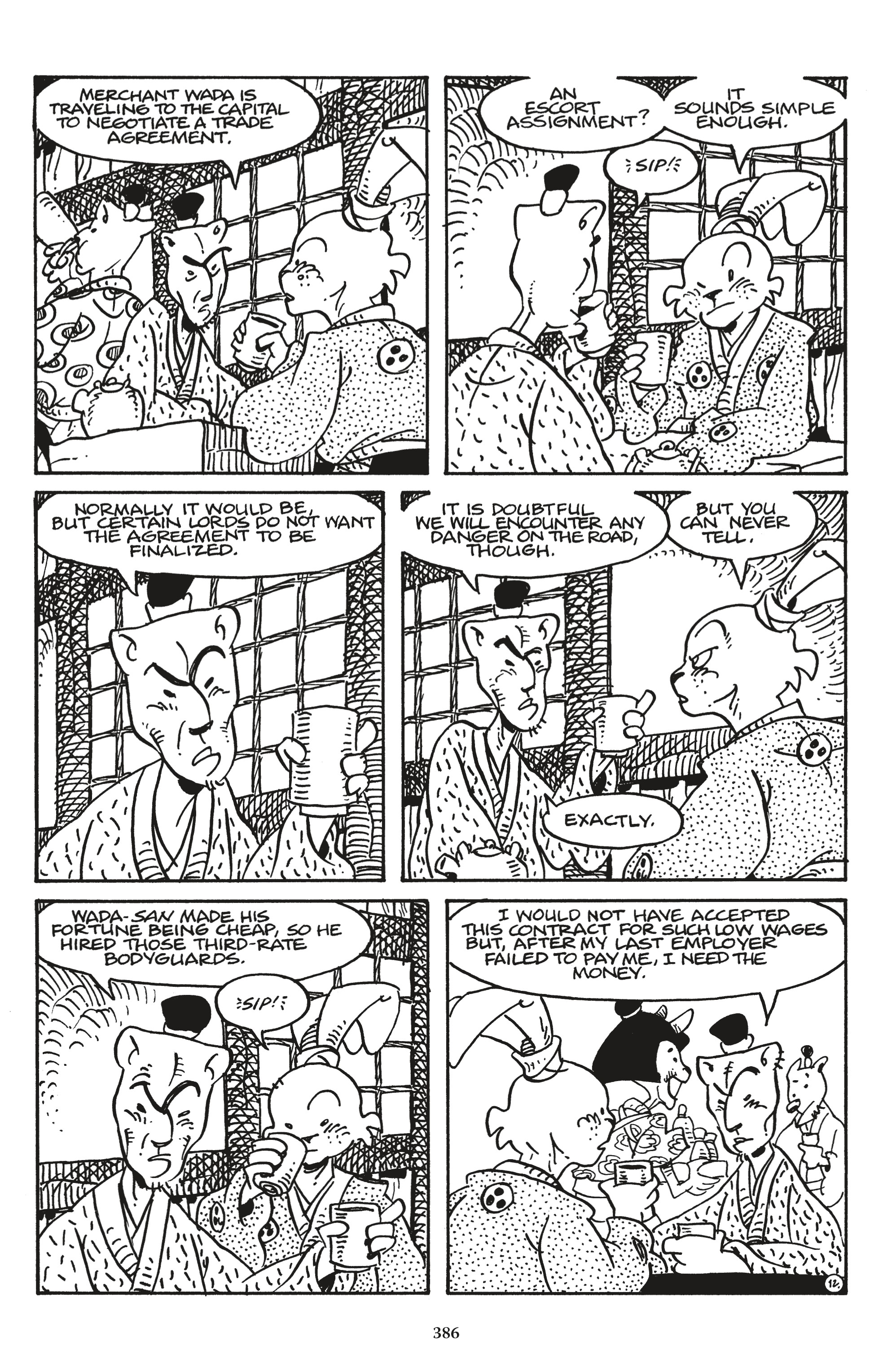 Read online The Usagi Yojimbo Saga comic -  Issue # TPB 8 (Part 4) - 84