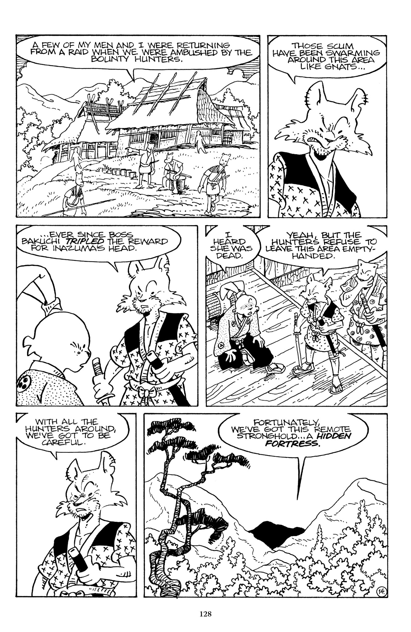 Read online The Usagi Yojimbo Saga comic -  Issue # TPB 7 - 124