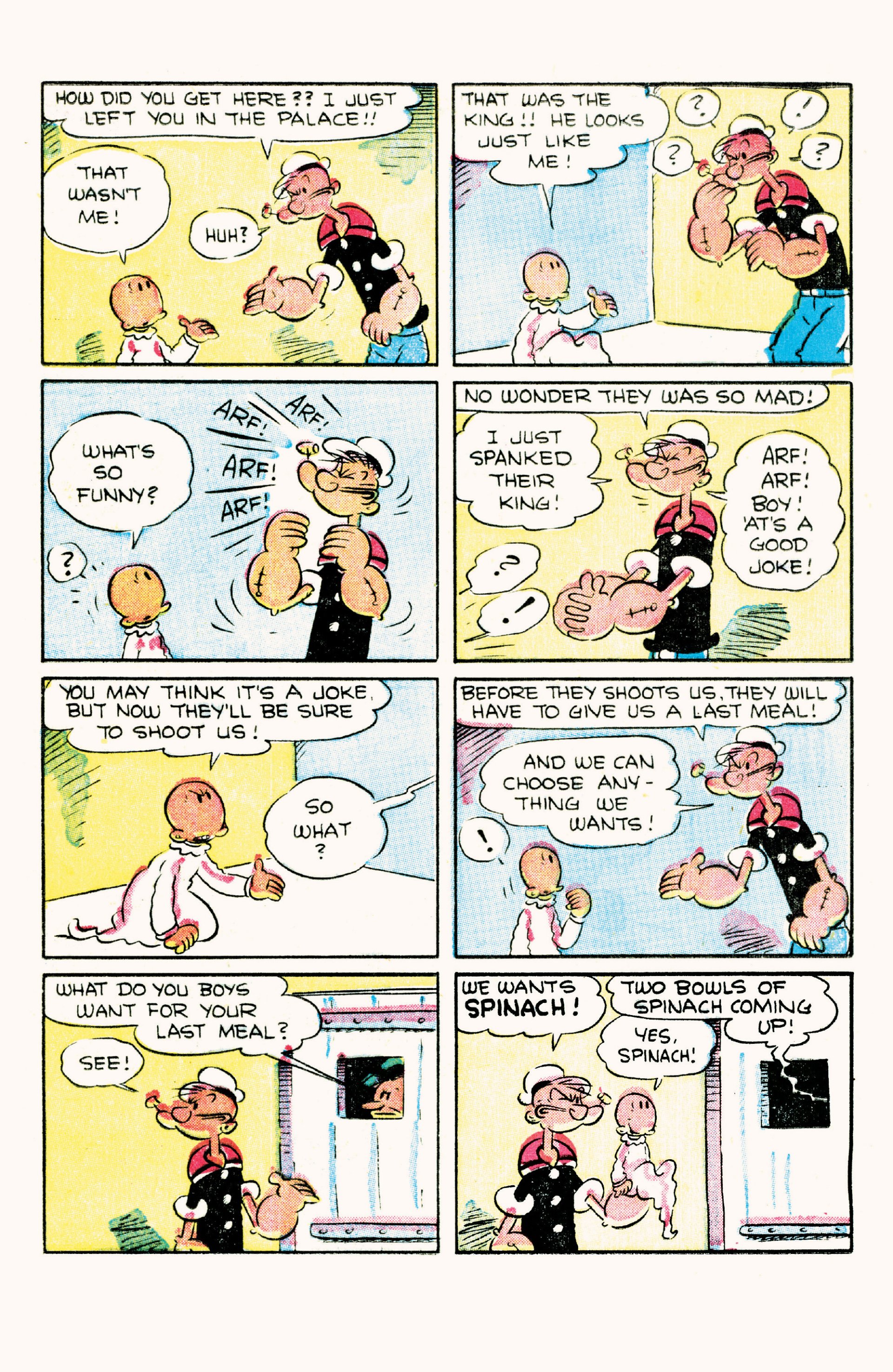 Read online Classic Popeye comic -  Issue #24 - 25