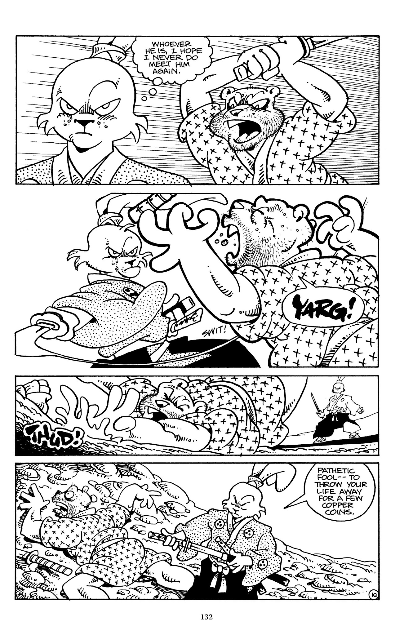 Read online The Usagi Yojimbo Saga comic -  Issue # TPB 2 - 132
