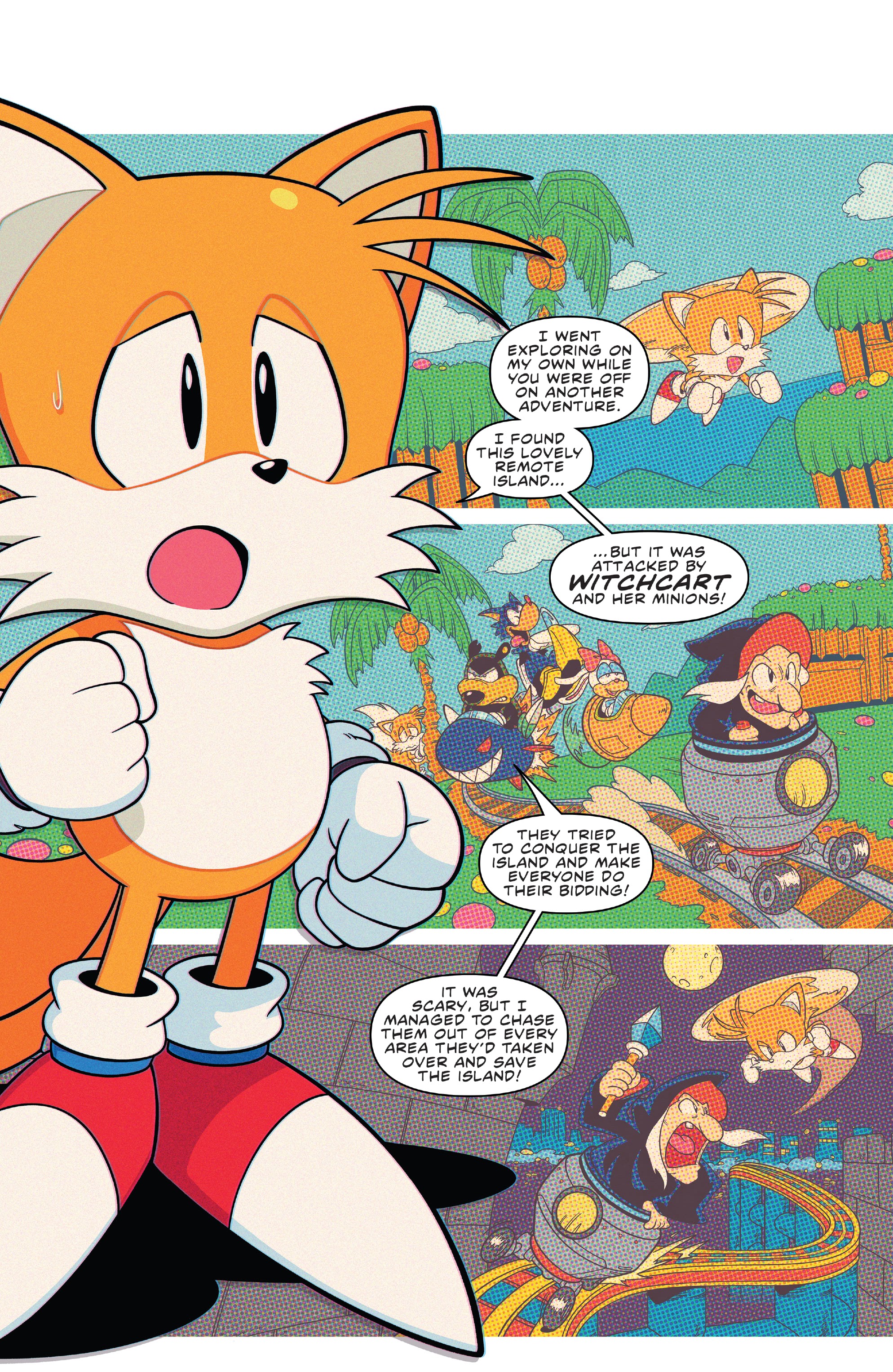 Read online Sonic The Hedgehog: Tails' 30th Anniversary Special comic -  Issue # Full - 5