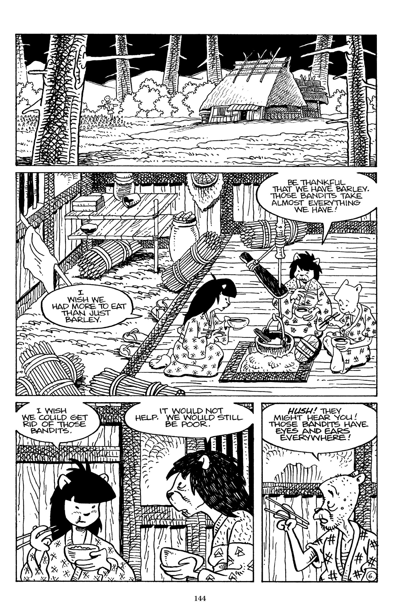 Read online The Usagi Yojimbo Saga comic -  Issue # TPB 7 - 140