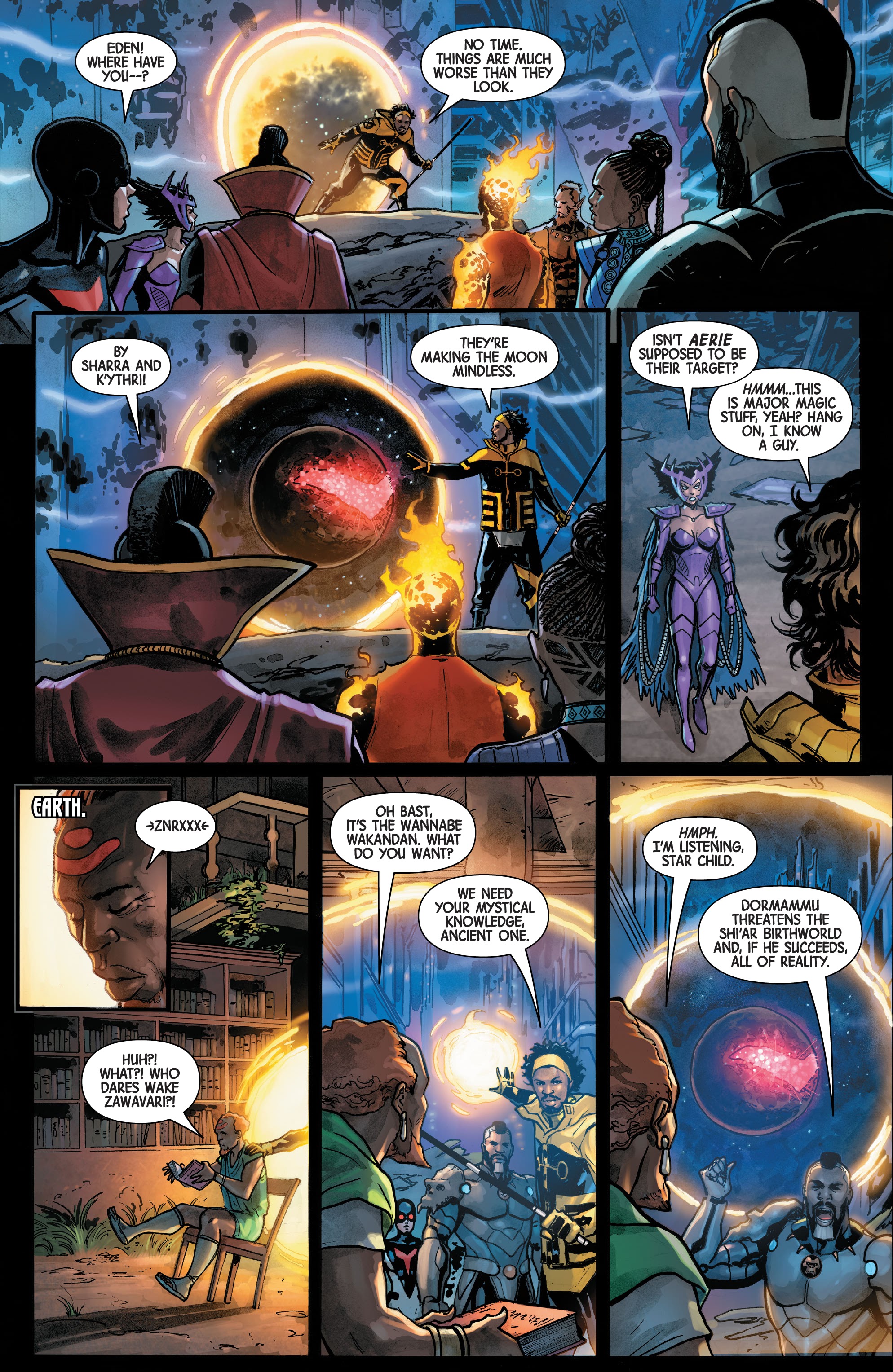 Read online The Last Annihilation comic -  Issue # Wakanda - 17